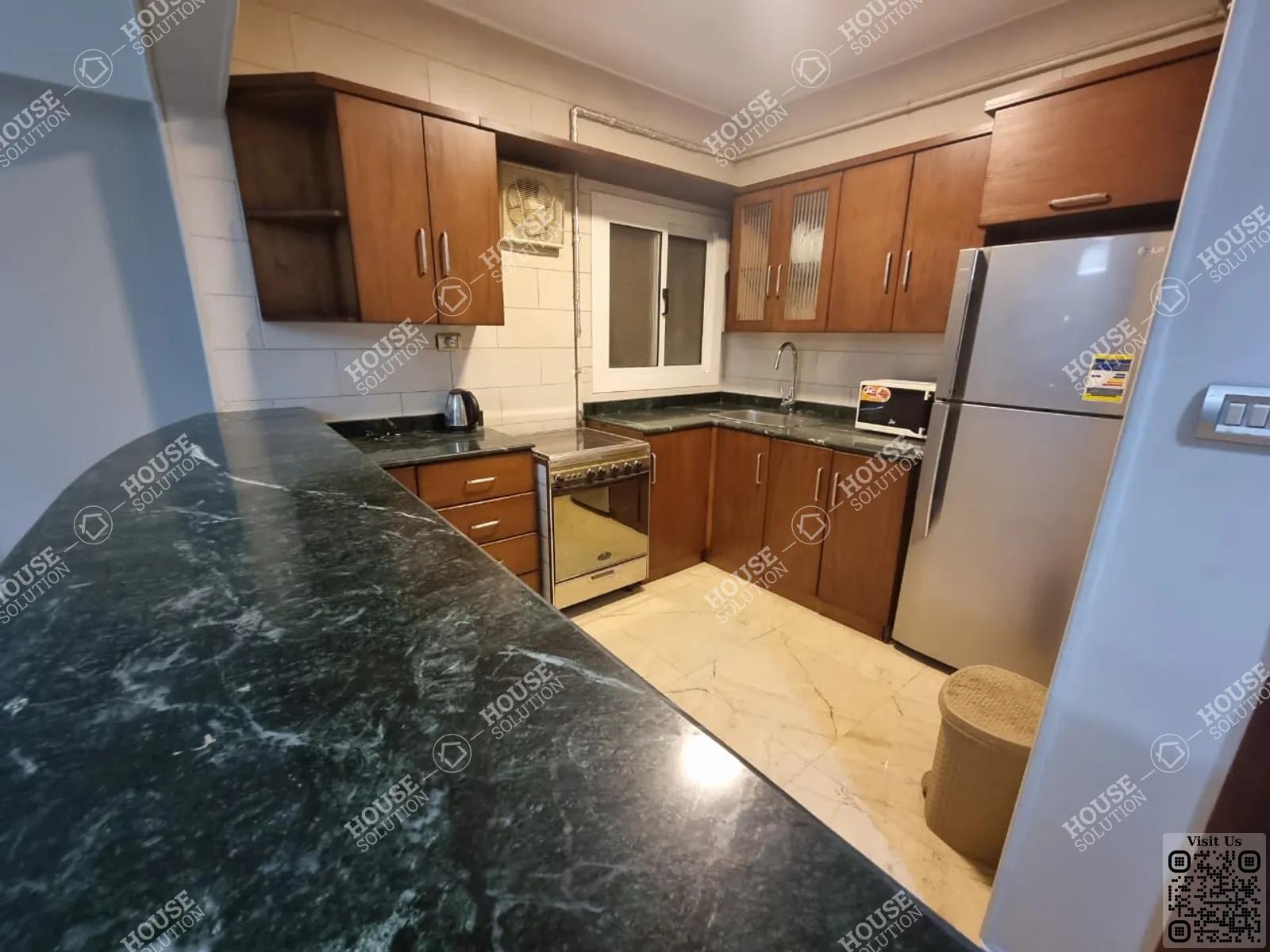 KITCHEN  @ Apartments For Rent In Maadi Maadi Degla Area: 110 m² consists of 2 Bedrooms 2 Bathrooms Modern furnished 5 stars #4346-2