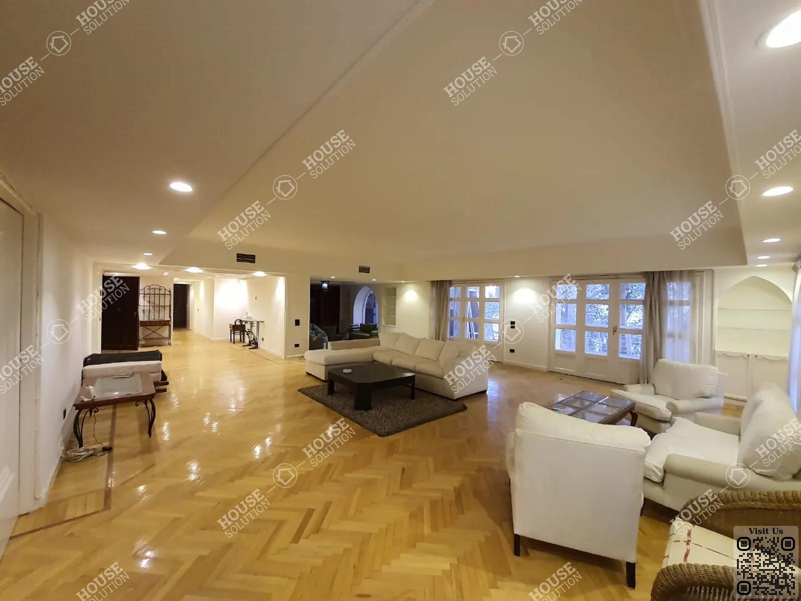 RECEPTION  @ Apartments For Rent In Maadi Maadi Sarayat Area: 320 m² consists of 3 Bedrooms 3 Bathrooms Modern furnished 5 stars #4760-0