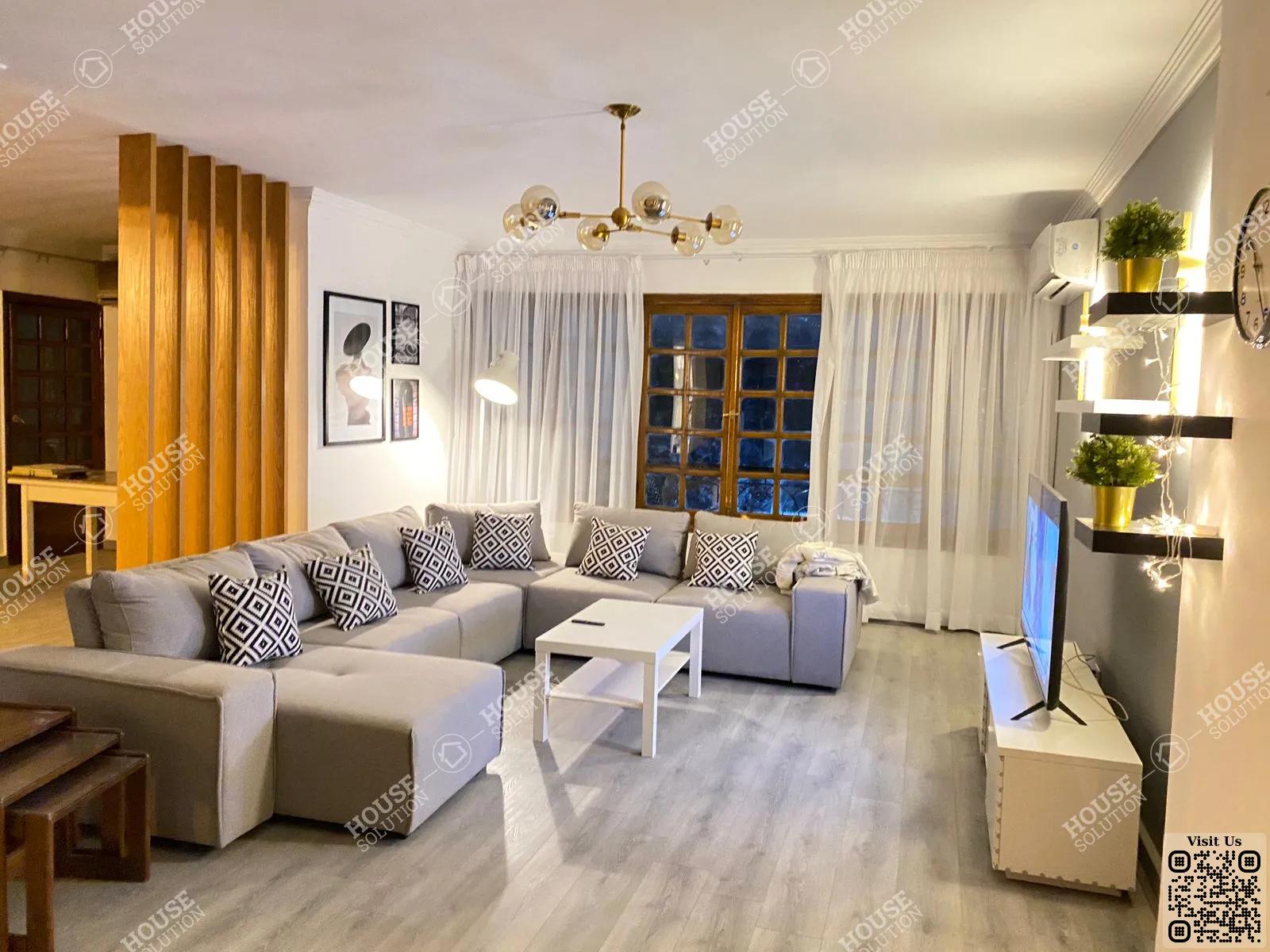 RECEPTION  @ Apartments For Rent In Maadi Maadi Degla Area: 282 m² consists of 3 Bedrooms 3 Bathrooms Modern furnished 5 stars #5408-0