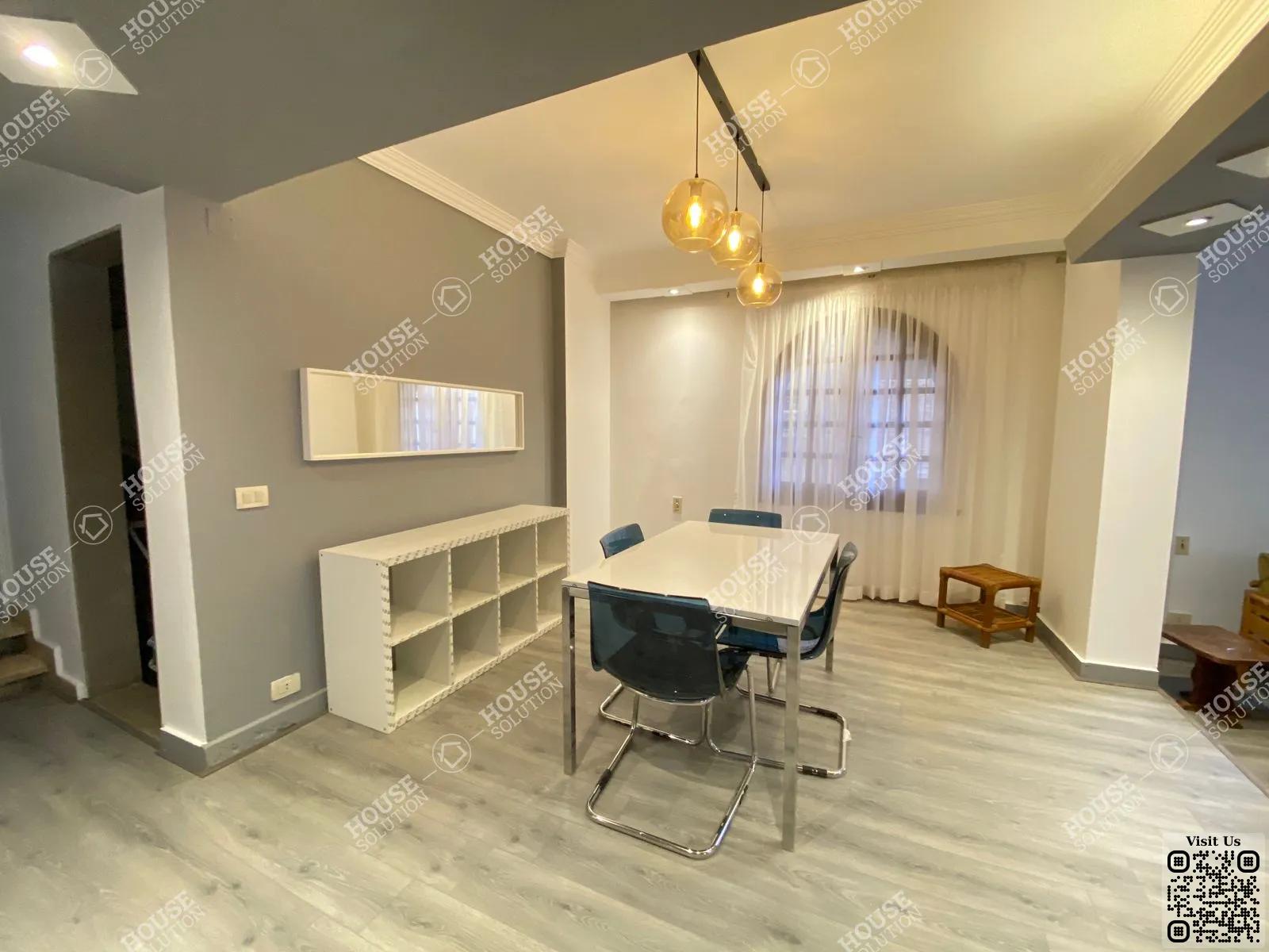 DINING AREA @ Apartments For Rent In Maadi Maadi Degla Area: 282 m² consists of 3 Bedrooms 3 Bathrooms Modern furnished 5 stars #5408-1