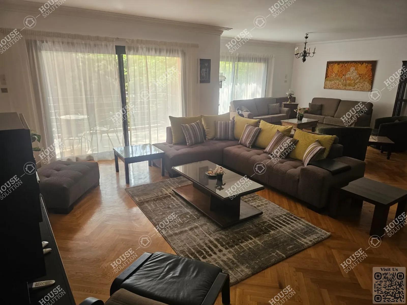RECEPTION  @ Apartments For Rent In Maadi Maadi Sarayat Area: 185 m² consists of 3 Bedrooms 3 Bathrooms Furnished 5 stars #5881-0
