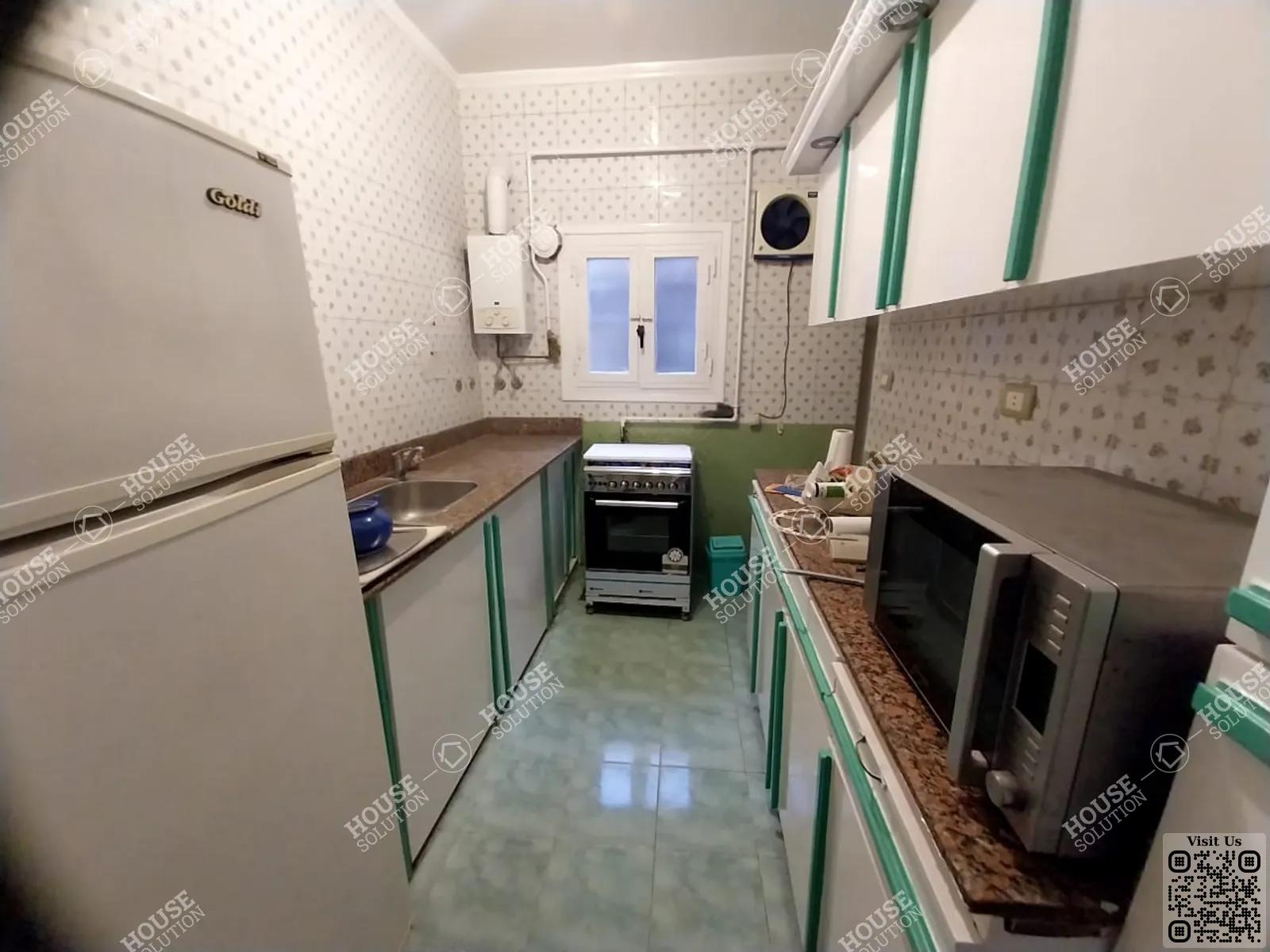 KITCHEN  @ Apartments For Rent In Maadi Maadi Sarayat Area: 125 m² consists of 2 Bedrooms 2 Bathrooms Furnished 5 stars #5837-2