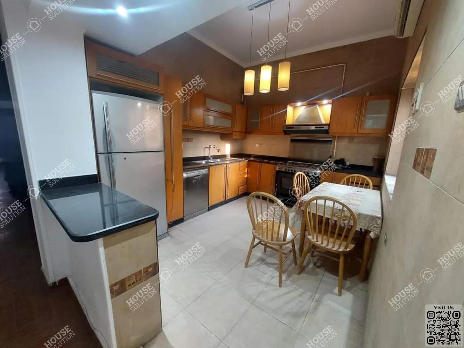 KITCHEN  @ Apartments For Rent In Maadi Maadi Sarayat Area: 240 m² consists of 4 Bedrooms 3 Bathrooms Furnished 5 stars #5859-2