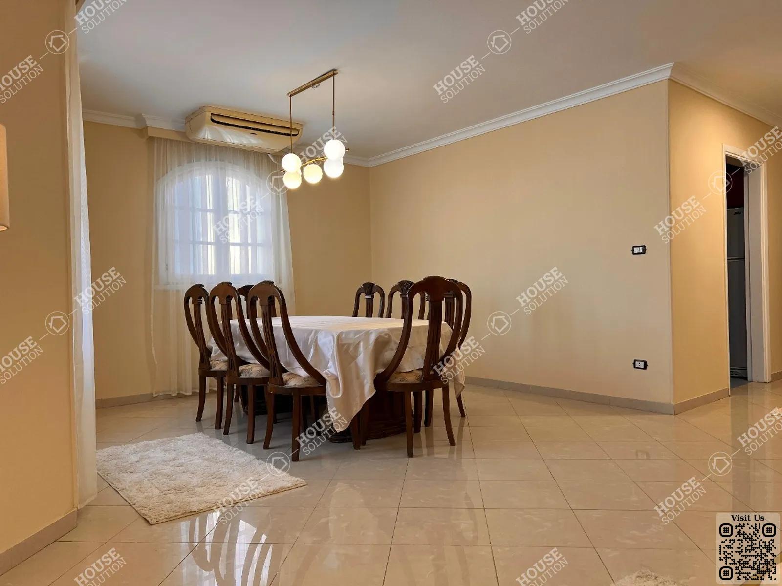 DINING AREA @ Apartments For Rent In Maadi Maadi Degla Area: 185 m² consists of 3 Bedrooms 2 Bathrooms Modern furnished 5 stars #5880-2