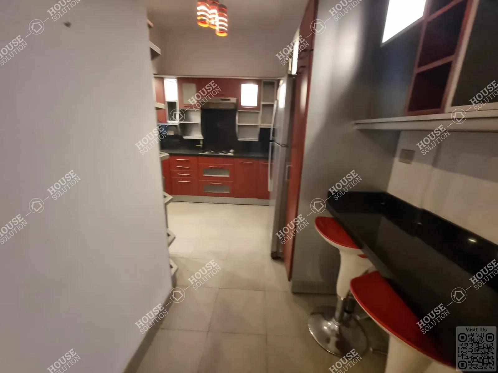 KITCHEN  @ Apartments For Rent In Maadi Maadi Sarayat Area: 120 m² consists of 2 Bedrooms 3 Bathrooms Modern furnished 5 stars #2891-2