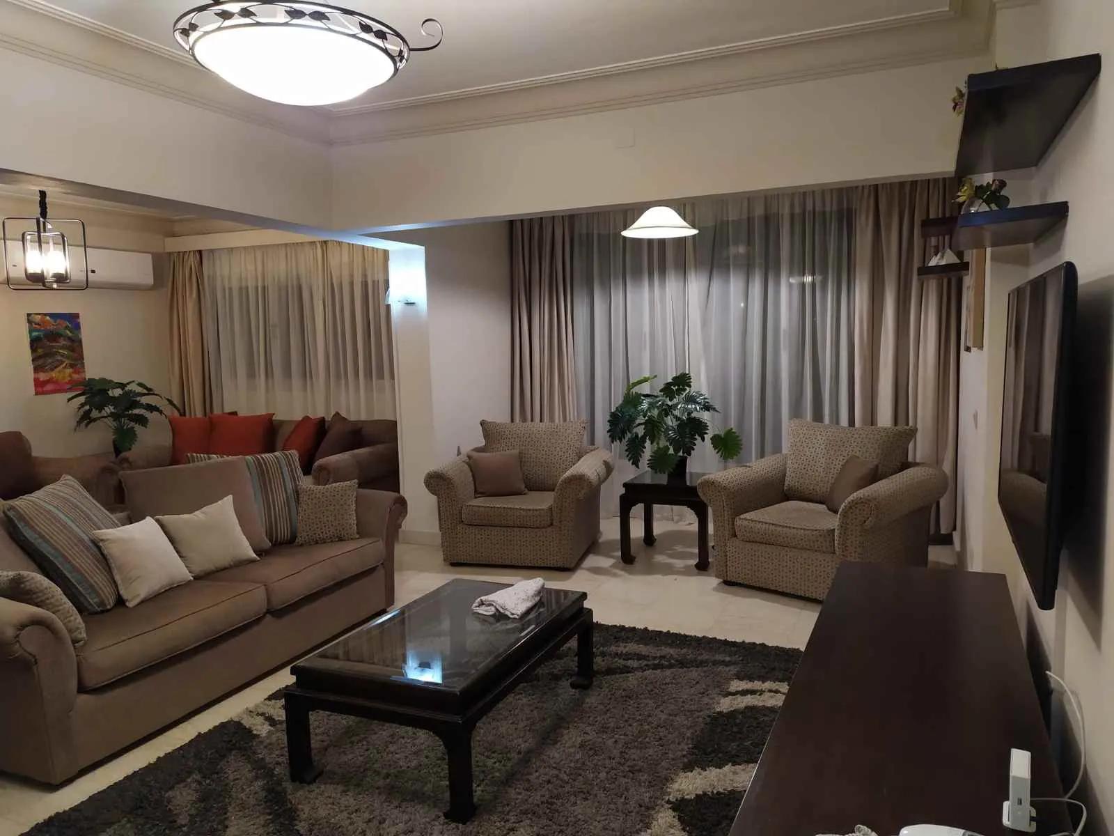 Apartments For Sale In Maadi Maadi Sarayat Area: 185 m² consists of 3 Bedrooms 2 Bathrooms Furnished 5 stars #4230