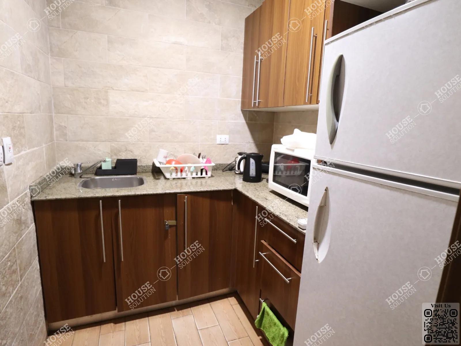 KITCHEN  @ Office spaces For Rent In Maadi Maadi Sarayat Area: 660 m² consists of 6 Bedrooms 6 Bathrooms Semi furnished 5 stars #4268-2