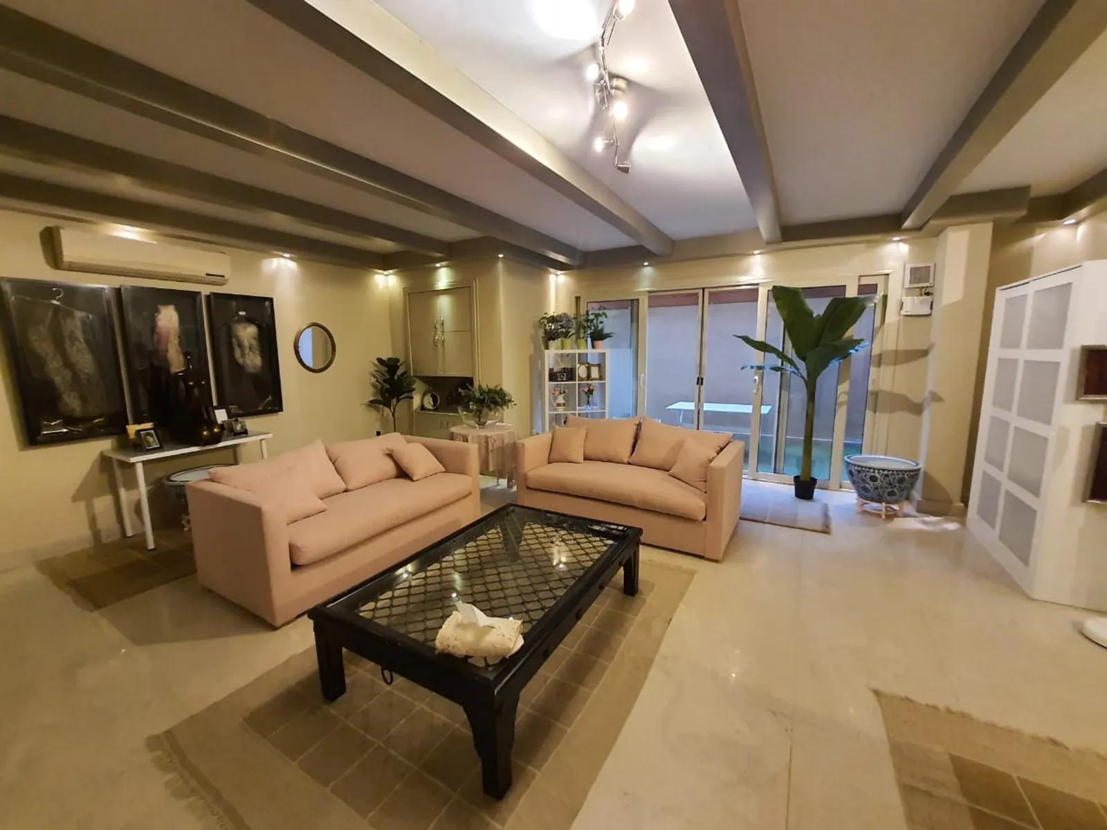 Ground Floors For Sale In Maadi Maadi Sarayat Area: 170 m² consists of 2 Bedrooms 2 Bathrooms Furnished 5 stars #4904