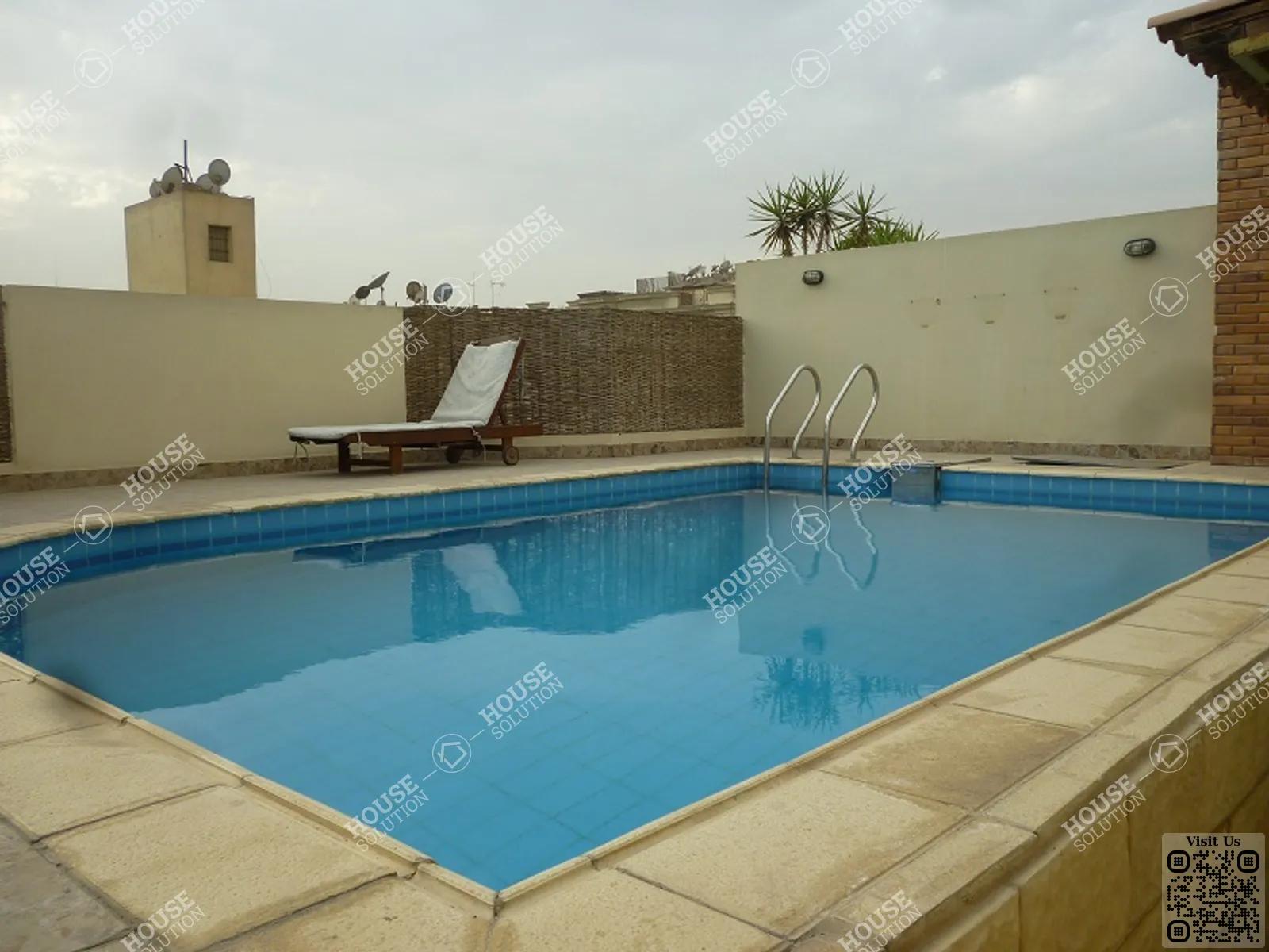 PRIVATE SWIMMING POOL  @ Penthouses For Rent In Maadi Maadi Sarayat Area: 420 m² consists of 4 Bedrooms 6 Bathrooms Semi furnished 5 stars #4949-0