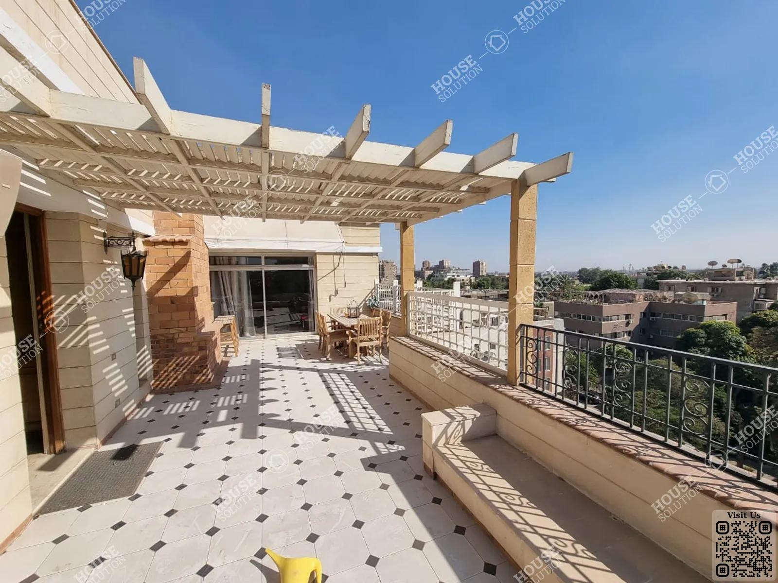 TERRACE  @ Penthouses For Rent In Maadi Maadi Sarayat Area: 450 m² consists of 3 Bedrooms 3 Bathrooms Modern furnished 5 stars #5053-0