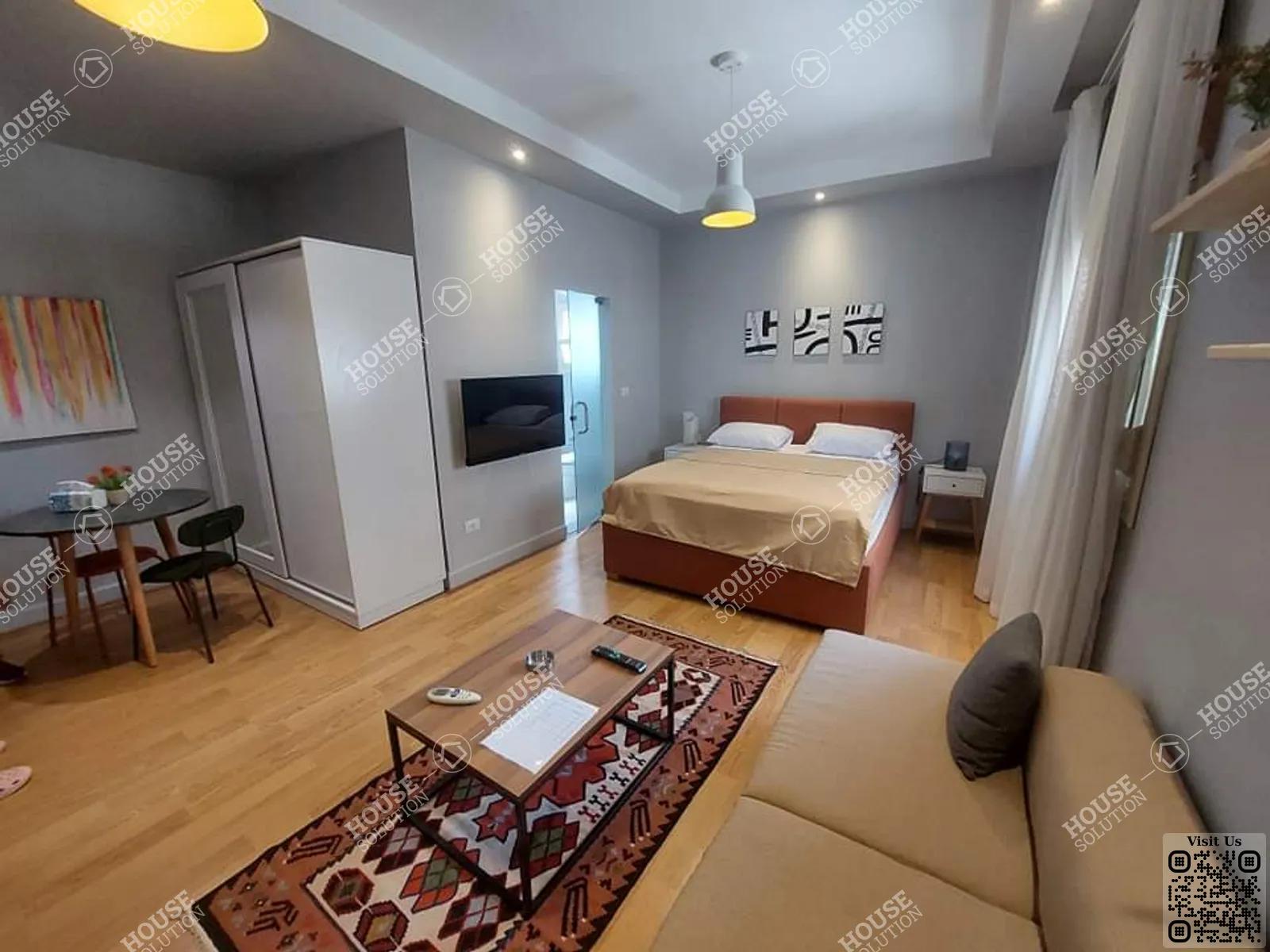 MASTER BEDROOM  @ Studios For Rent In Maadi Maadi Sarayat Area: 50 m² consists of 1 Bedrooms 1 Bathrooms Modern furnished 5 stars #5882-0