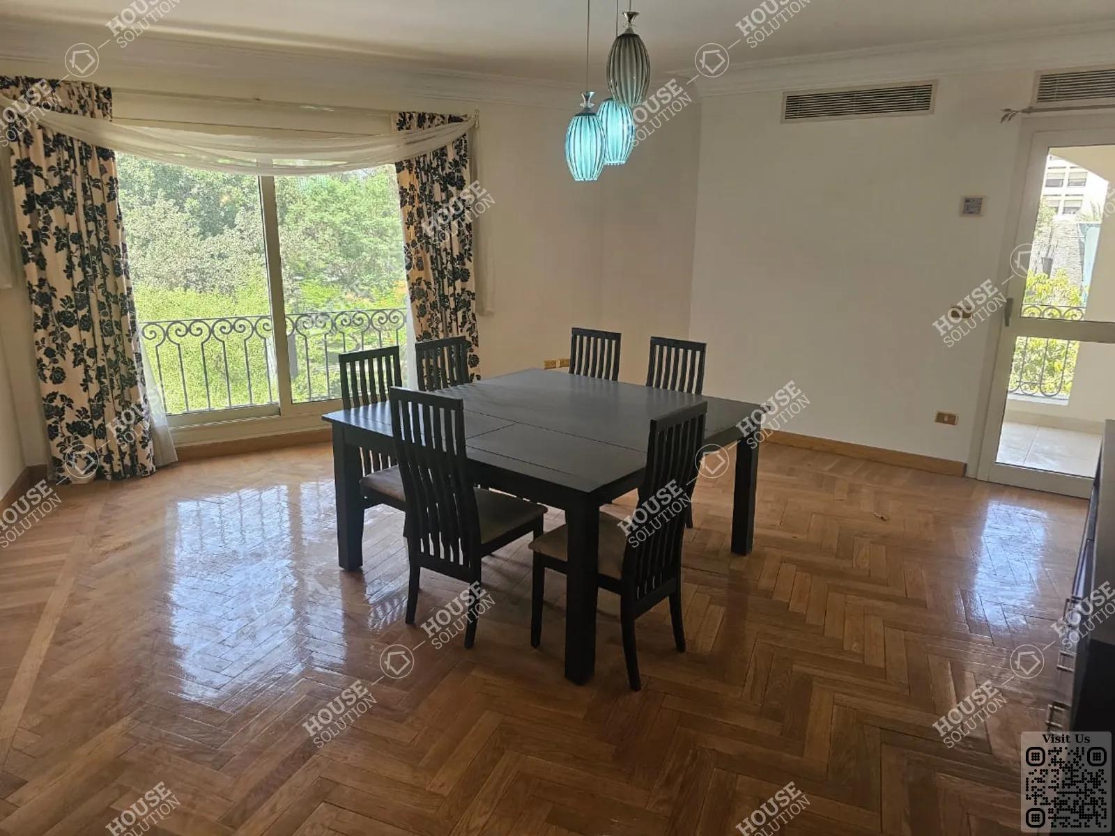 DINING AREA @ Apartments For Rent In Maadi Maadi Sarayat Area: 225 m² consists of 4 Bedrooms 3 Bathrooms Modern furnished 5 stars #5891-2