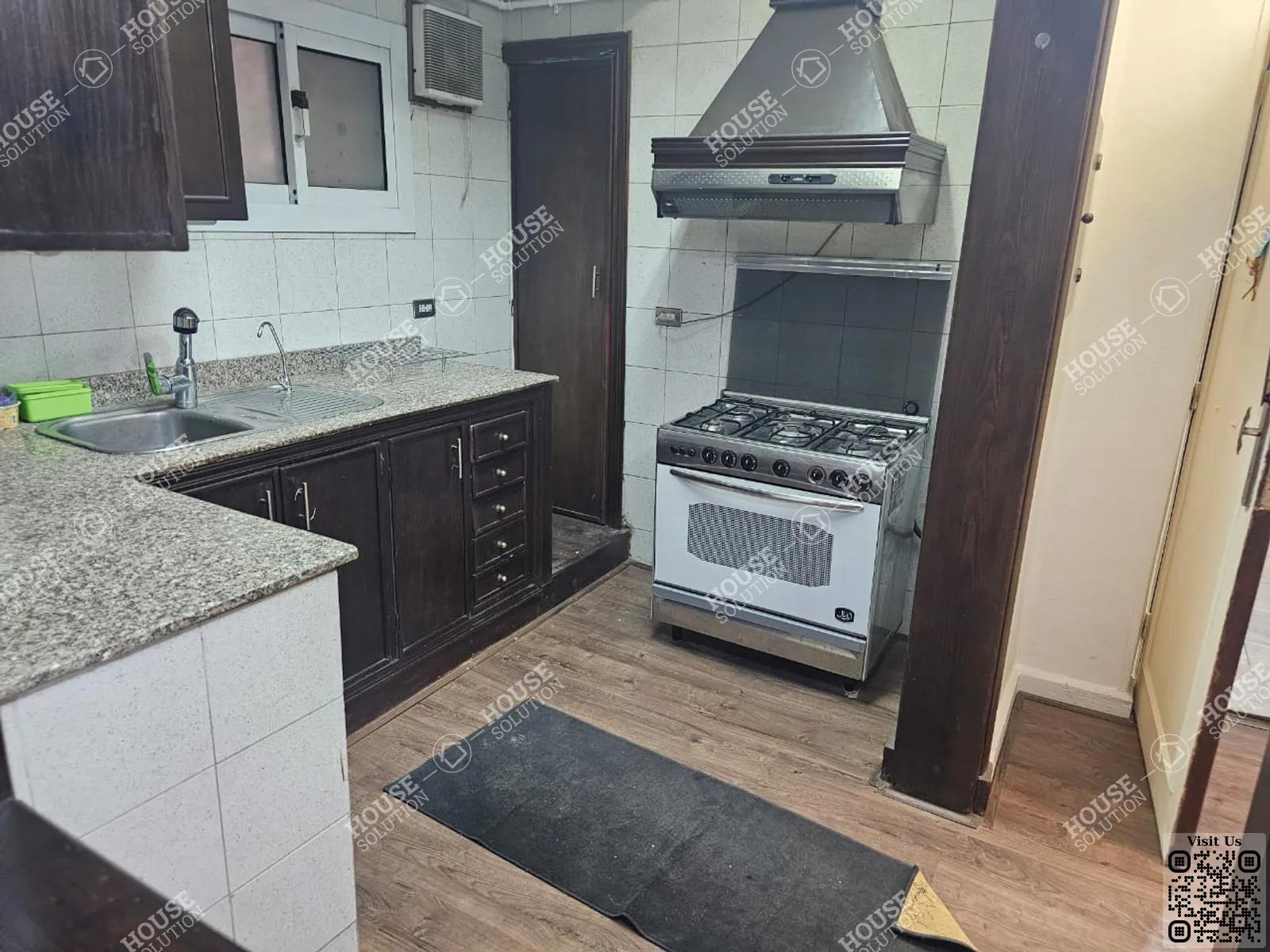 KITCHEN  @ Ground Floors For Rent In Maadi Maadi Sarayat Area: 145 m² consists of 2 Bedrooms 2 Bathrooms Modern furnished 5 stars #5893-1