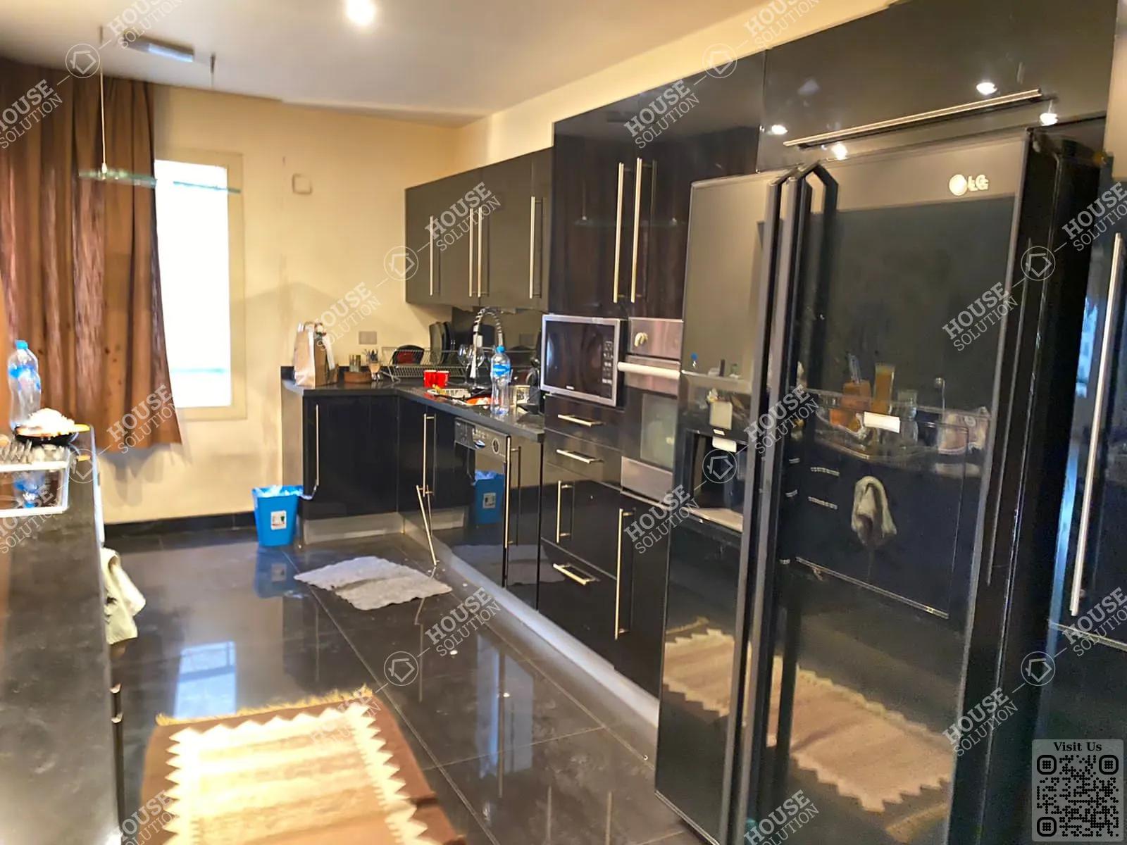 KITCHEN  @ Apartments For Rent In Maadi Maadi Degla Area: 190 m² consists of 2 Bedrooms 2 Bathrooms Modern furnished 5 stars #5902-2