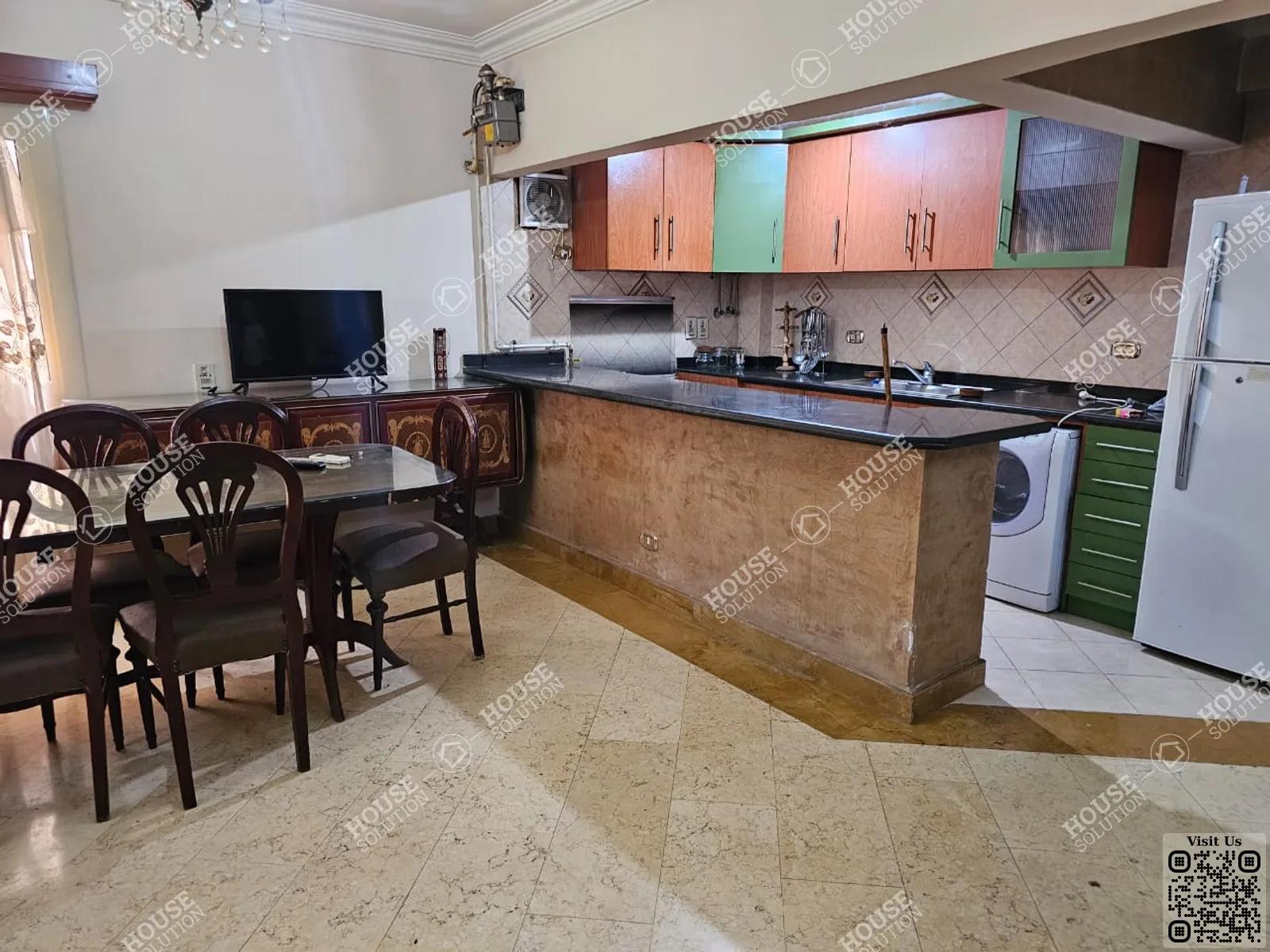 KITCHEN  @ Apartments For Rent In Maadi Maadi Degla Area: 145 m² consists of 2 Bedrooms 1 Bathrooms Furnished 5 stars #5908-1