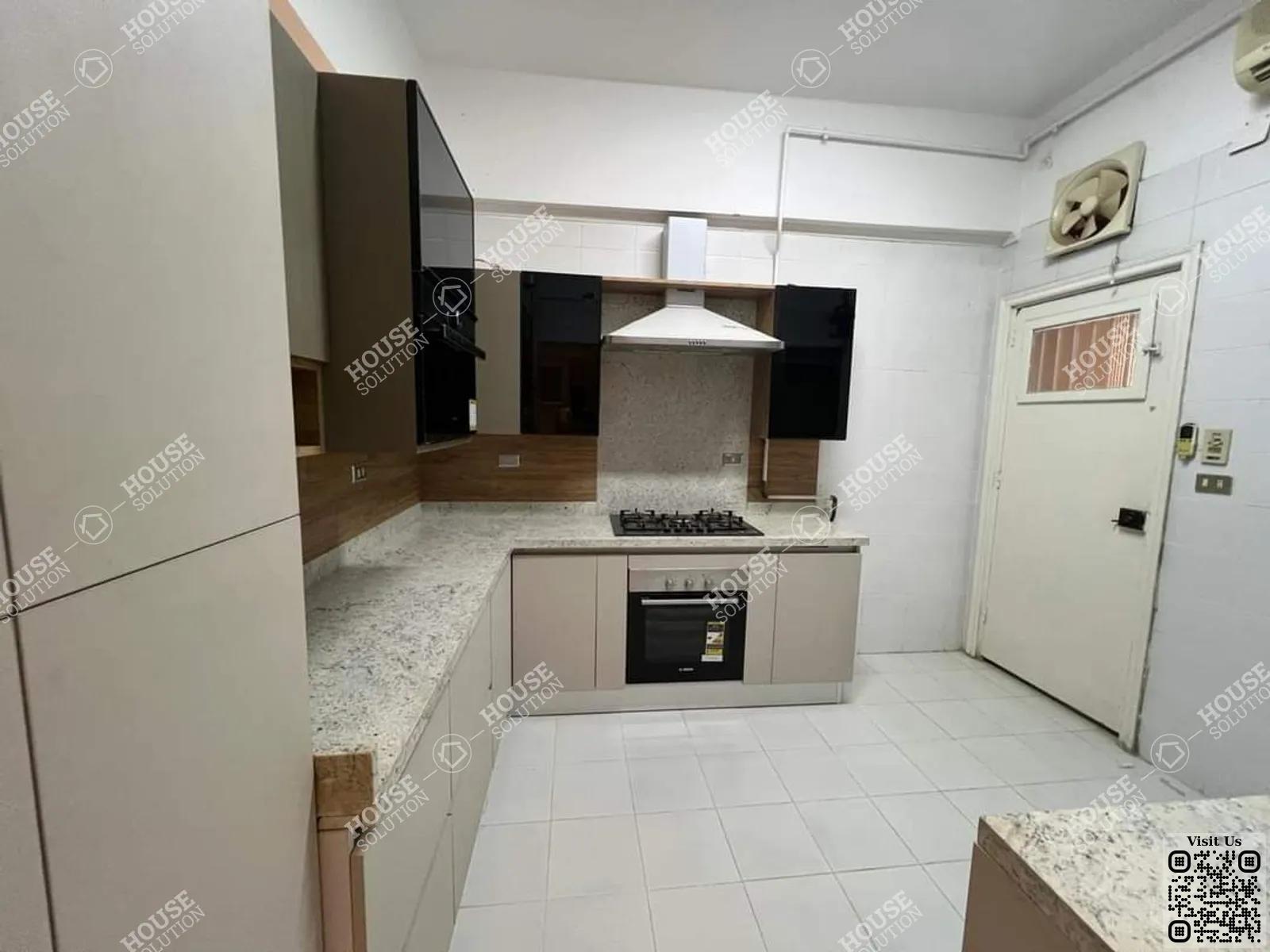 KITCHEN  @ Apartments For Rent In Maadi Maadi Sarayat Area: 265 m² consists of 3 Bedrooms 3 Bathrooms Modern furnished 5 stars #5913-2