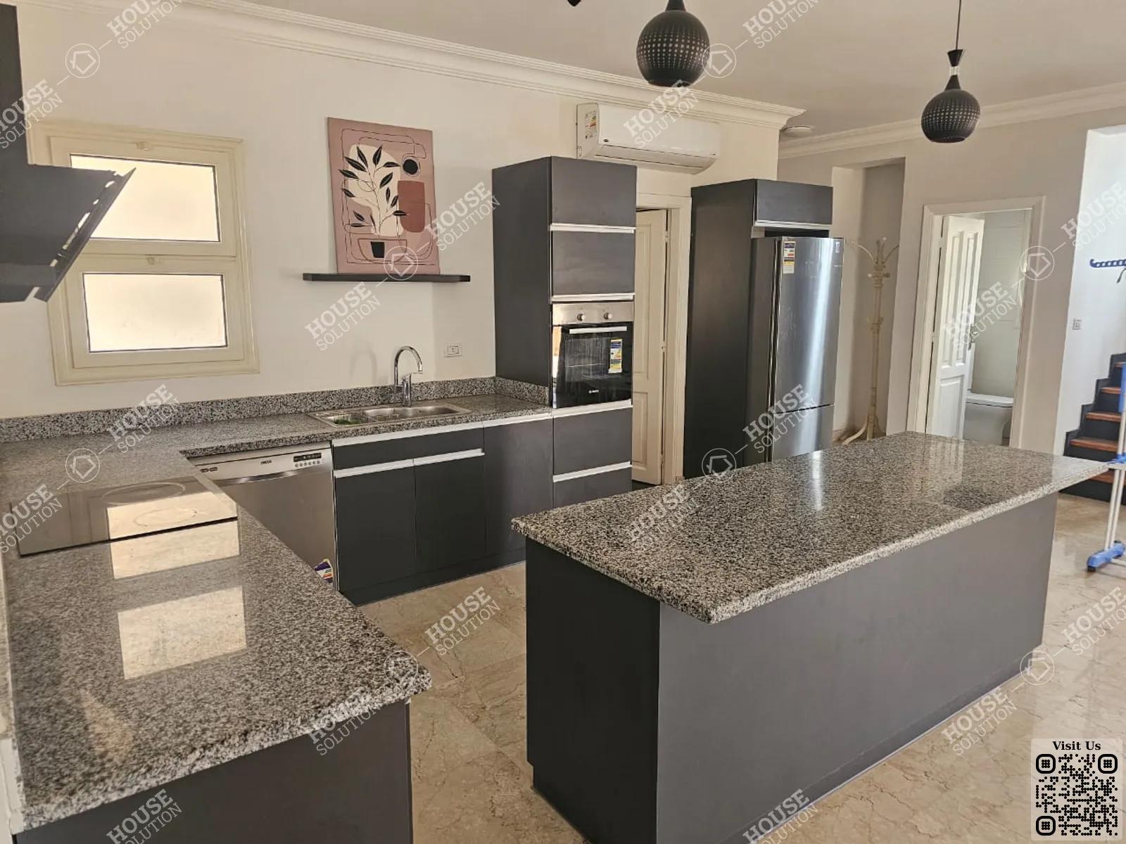 KITCHEN  @ Penthouses For Rent In Maadi Maadi Sarayat Area: 350 m² consists of 3 Bedrooms 4 Bathrooms Modern furnished 5 stars #5917-2