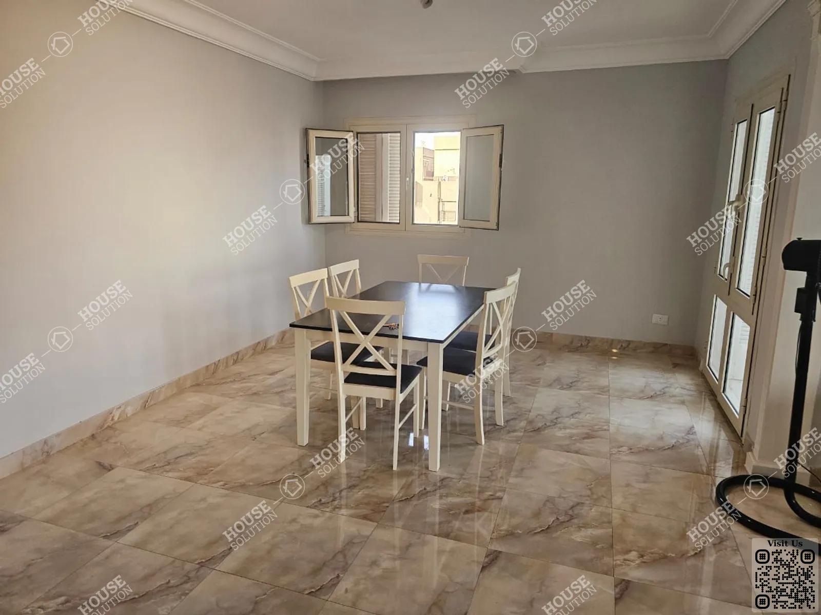 DINING AREA @ Apartments For Rent In Maadi Maadi Sarayat Area: 145 m² consists of 3 Bedrooms 2 Bathrooms Furnished 5 stars #5918-1