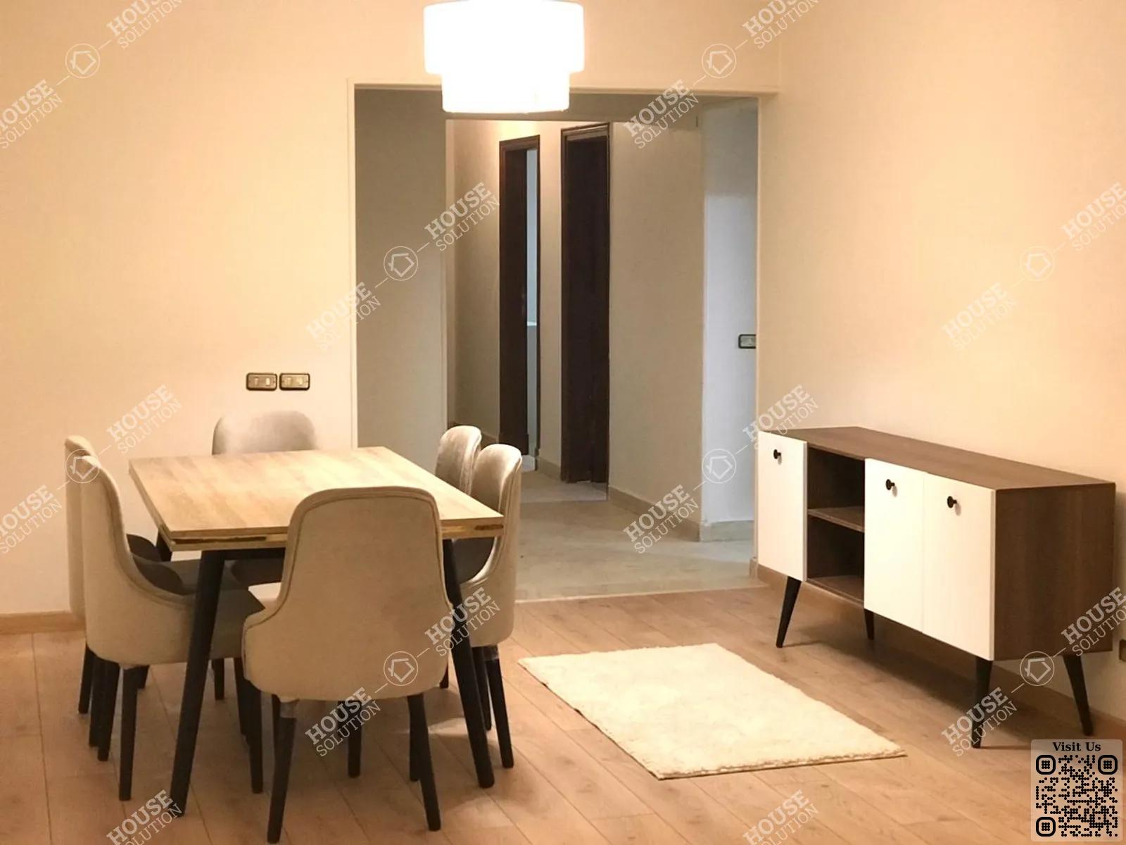 DINING AREA @ Apartments For Rent In Maadi Maadi Zahraa Area: 125 m² consists of 2 Bedrooms 2 Bathrooms Modern furnished 5 stars #5919-2