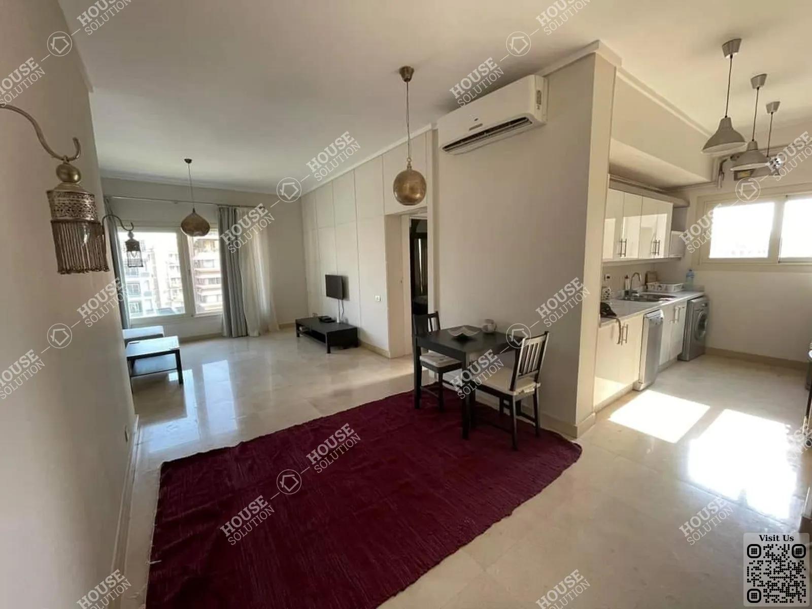 RECEPTION  @ Studios For Rent In New Cairo Village Area: 125 m² consists of 1 Bedrooms 1 Bathrooms Modern furnished 5 stars #5920-1