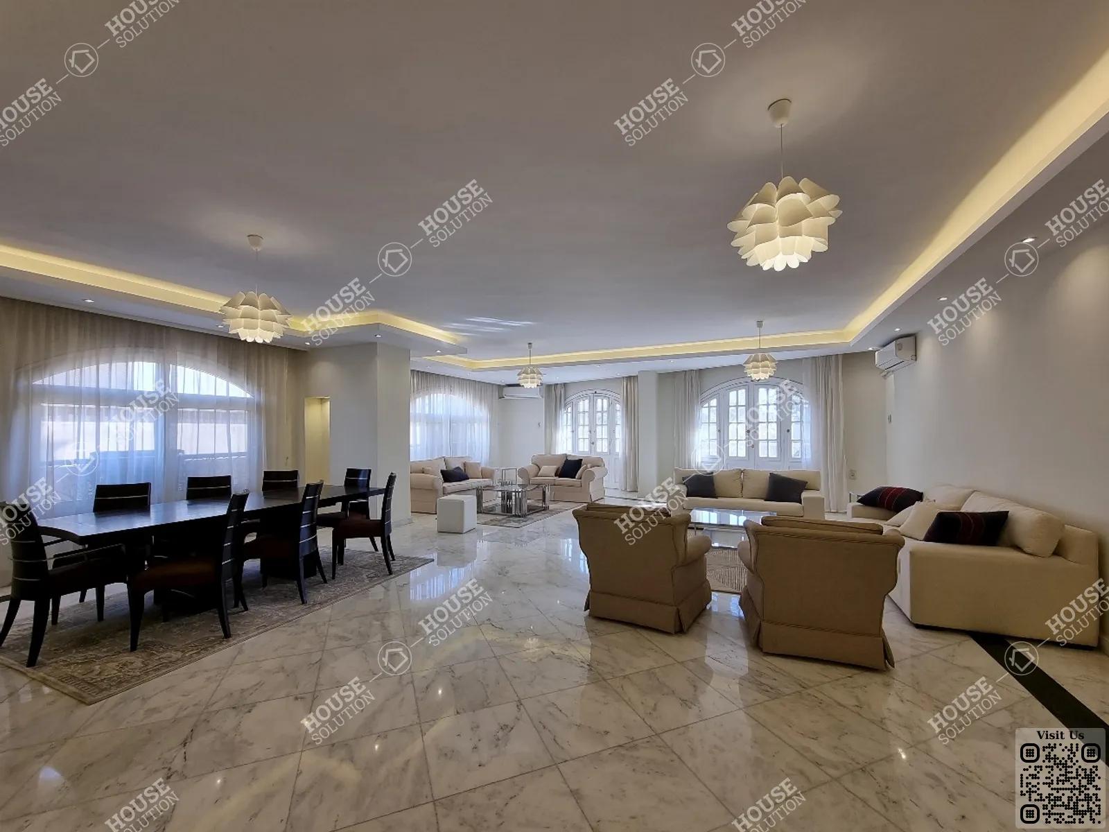RECEPTION  @ Apartments For Rent In Maadi Maadi Sarayat Area: 250 m² consists of 4 Bedrooms 3 Bathrooms Modern furnished 5 stars #5922-0