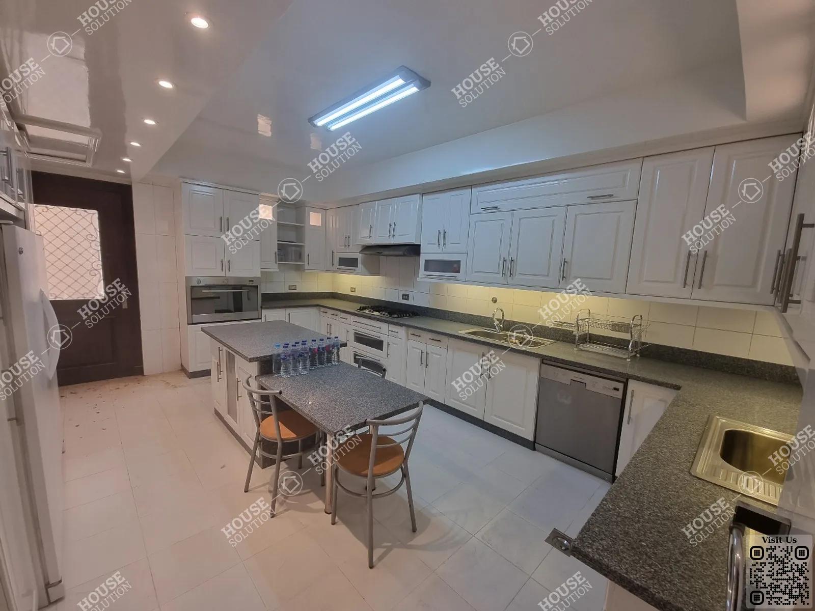 KITCHEN  @ Ground Floors For Rent In Katameya katameya Heights Area: 220 m² consists of 3 Bedrooms 3 Bathrooms Modern furnished 5 stars #5931-1