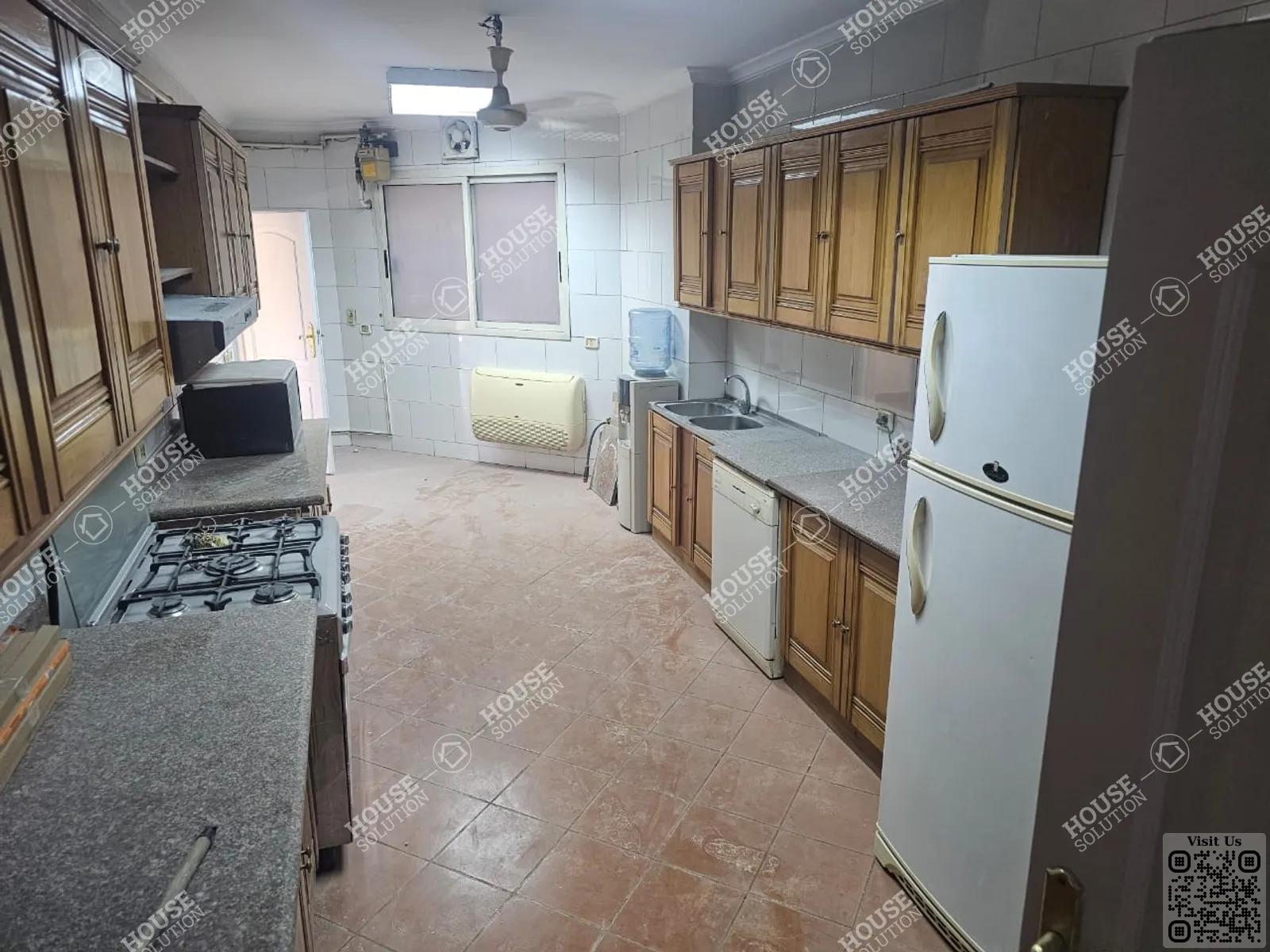 KITCHEN  @ Apartments For Rent In Maadi Maadi Sarayat Area: 350 m² consists of 4 Bedrooms 5 Bathrooms Furnished 5 stars #5941-1