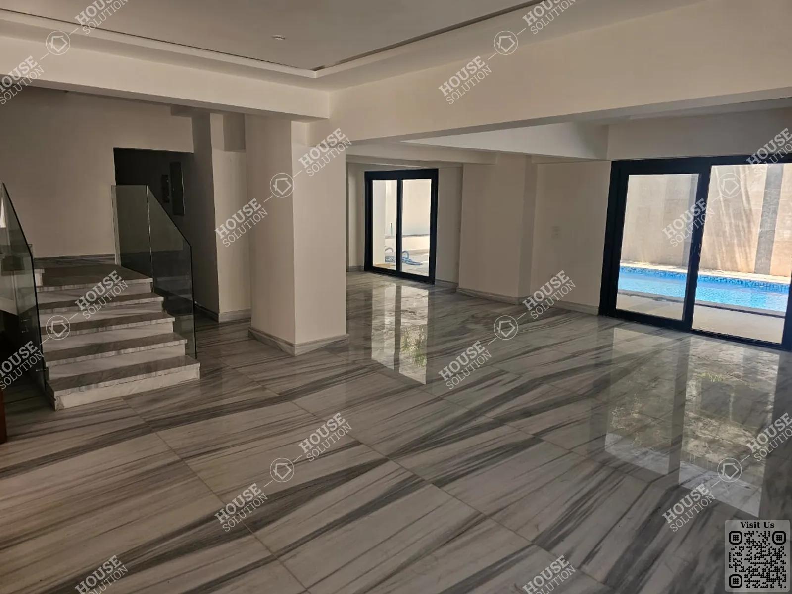 RECEPTION  @ Ground Floors For Rent In Maadi Maadi Sarayat Area: 350 m² consists of 3 Bedrooms 4 Bathrooms Semi furnished 5 stars #5968-2