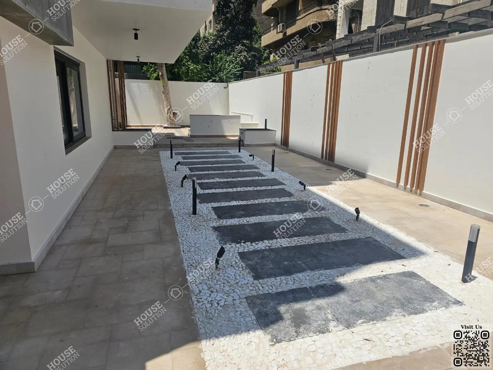 TERRACE  @ Ground Floors For Rent In Maadi Maadi Sarayat Area: 350 m² consists of 3 Bedrooms 4 Bathrooms Semi furnished 5 stars #5968-1