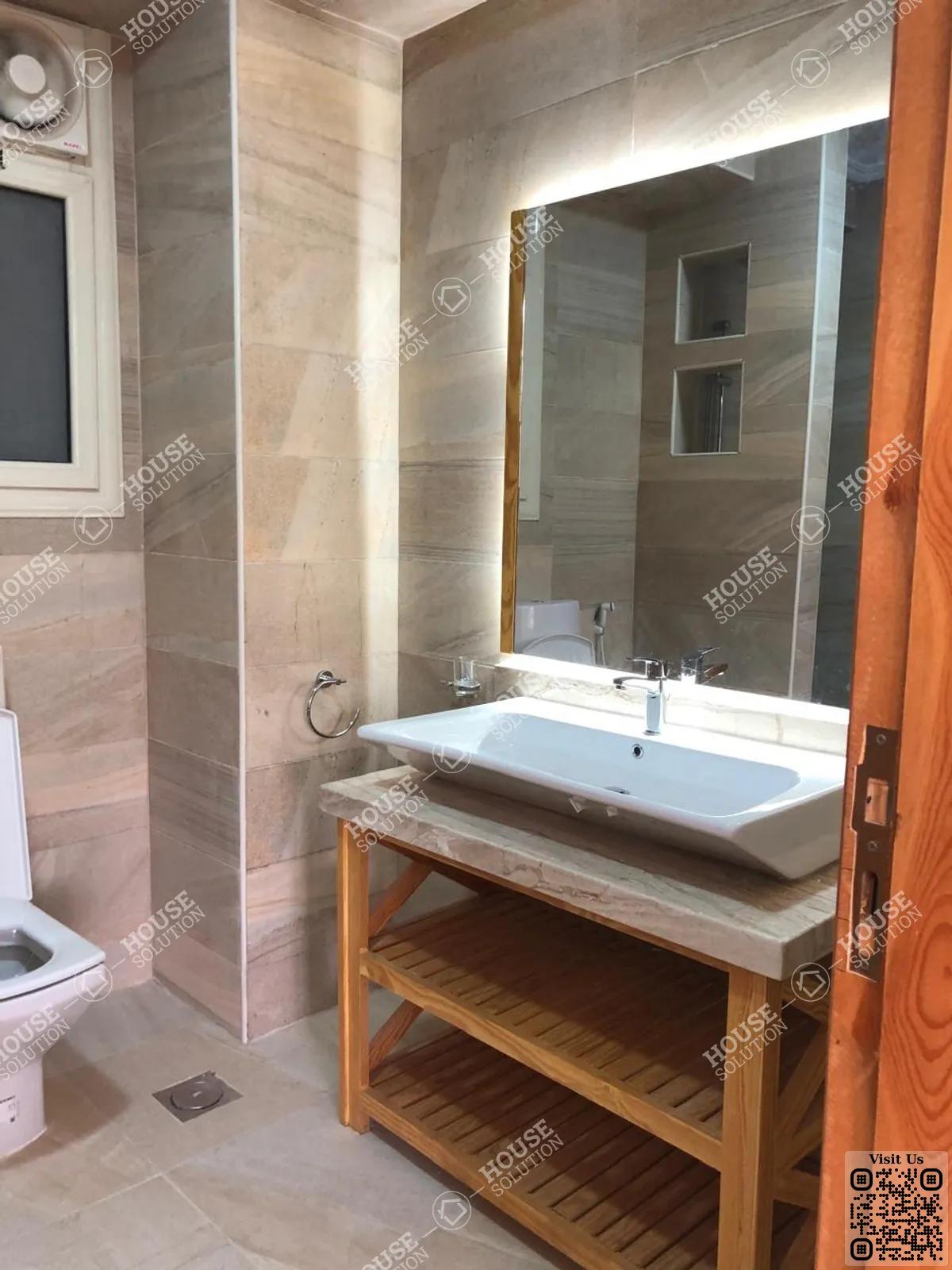 BATHROOM  @ Apartments For Rent In Maadi Maadi Sarayat Area: 200 m² consists of 3 Bedrooms 3 Bathrooms Modern furnished 5 stars #5981-2