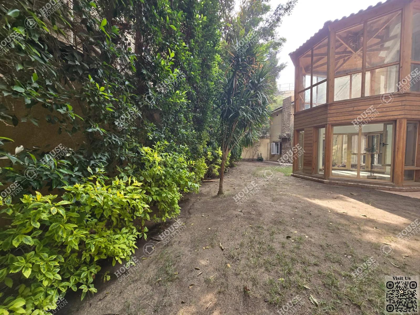 PRIVATE GARDEN  @ Twin Houses For Rent In Maadi Maadi Sarayat Area: 300 m² consists of 4 Bedrooms 4 Bathrooms Semi furnished 1 stars #6064-0