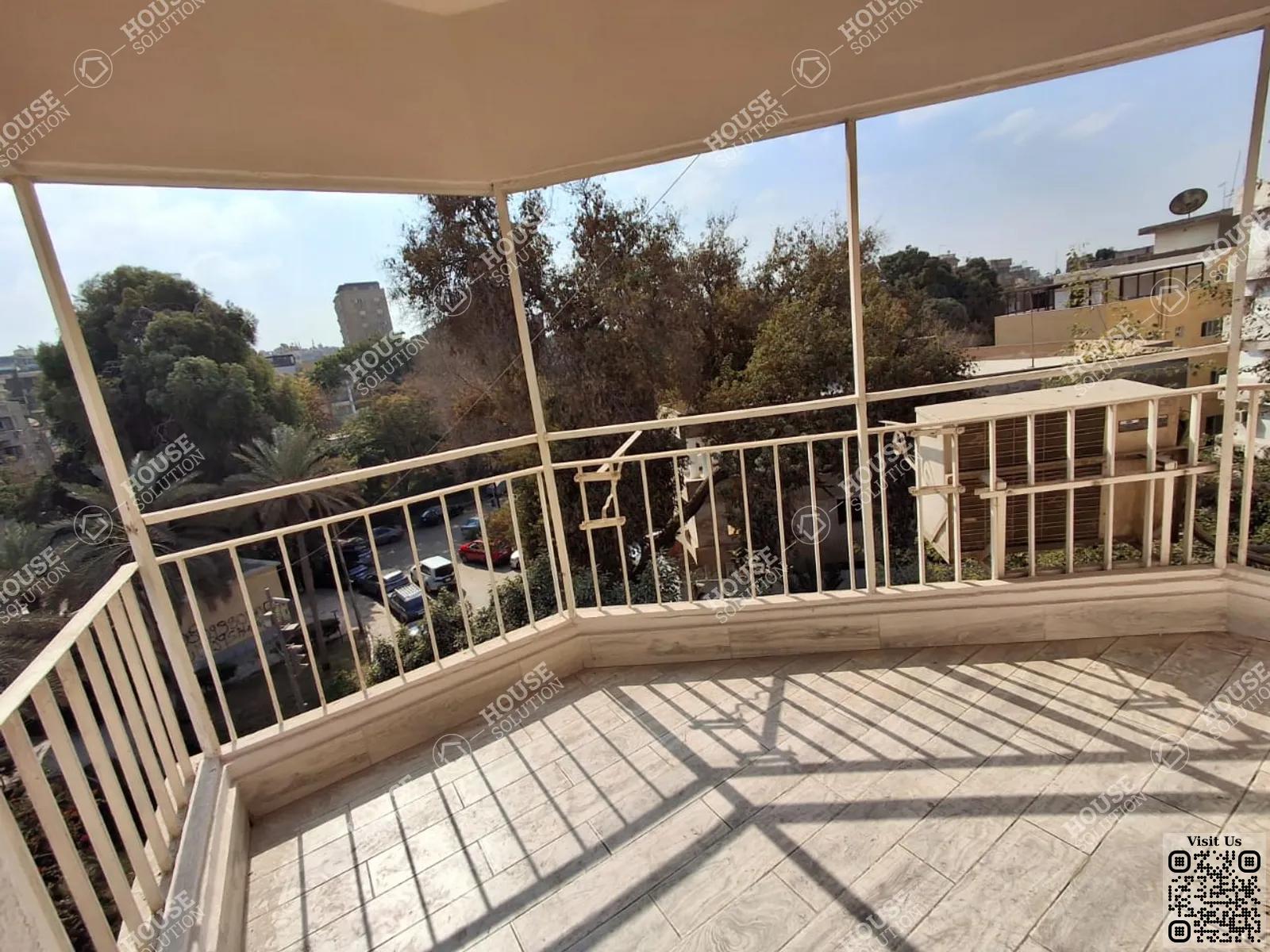 BALCONY  @ Apartments For Rent In Maadi Maadi Degla Area: 160 m² consists of 3 Bedrooms 2 Bathrooms Semi furnished 5 stars #6074-0