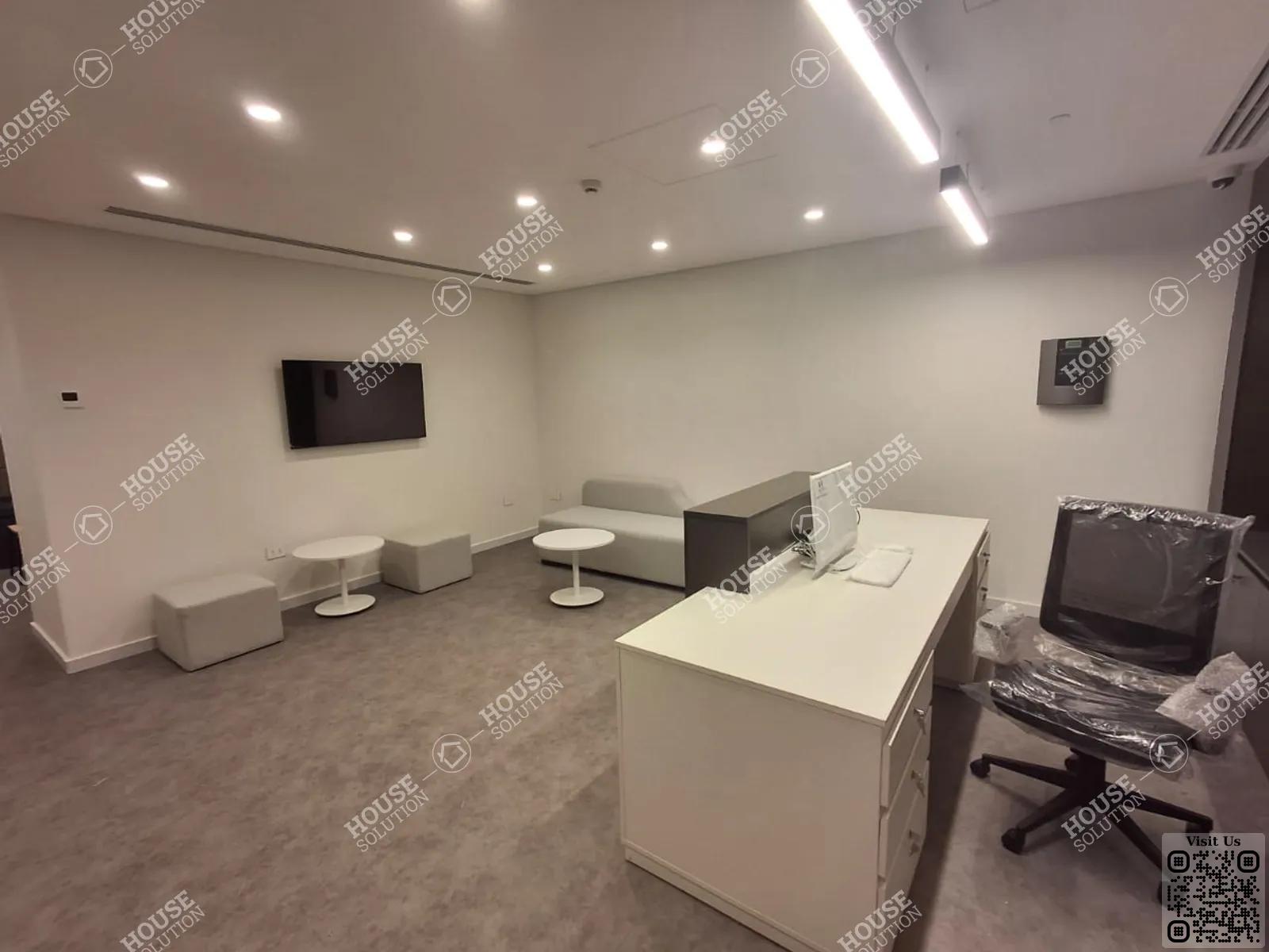 RECEPTION  @ Office spaces For Rent In New Cairo 90 street Area: 250 m² consists of 6 Bedrooms 4 Bathrooms Furnished 5 stars #6081-1