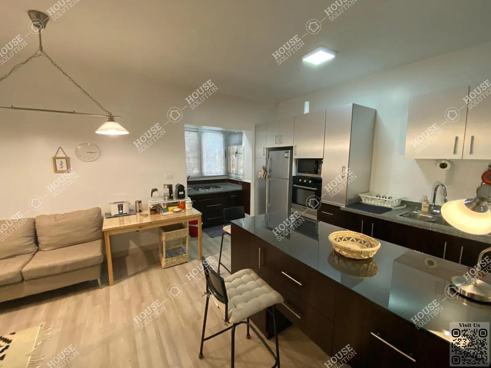 KITCHEN  @ Apartments For Rent In Maadi Maadi Degla Area: 125 m² consists of 2 Bedrooms 2 Bathrooms Furnished 5 stars #6085-0