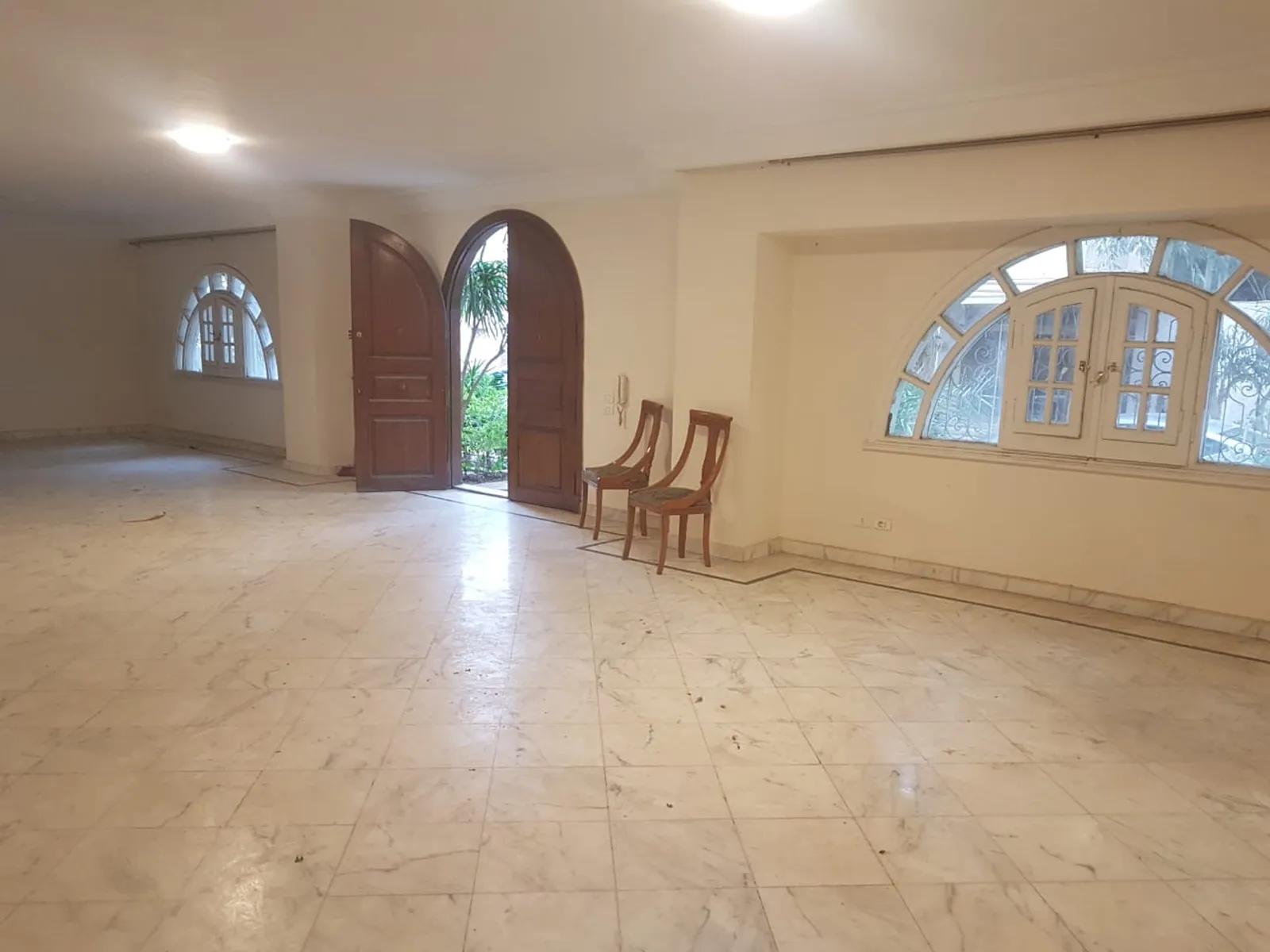 Ground Floors For Sale In Maadi Maadi Sarayat Area: 200 m² consists of 4 Bedrooms 3 Bathrooms Semi furnished 5 stars #6089