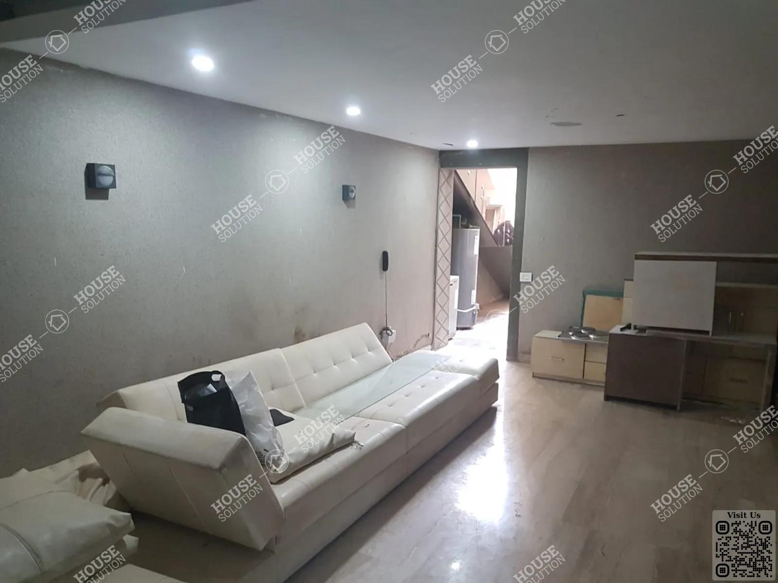 LIVING AREA  @ Ground Floors For Rent In Katameya katameya Heights Area: 135 m² consists of 2 Bedrooms 3 Bathrooms Modern furnished 5 stars #6096-1