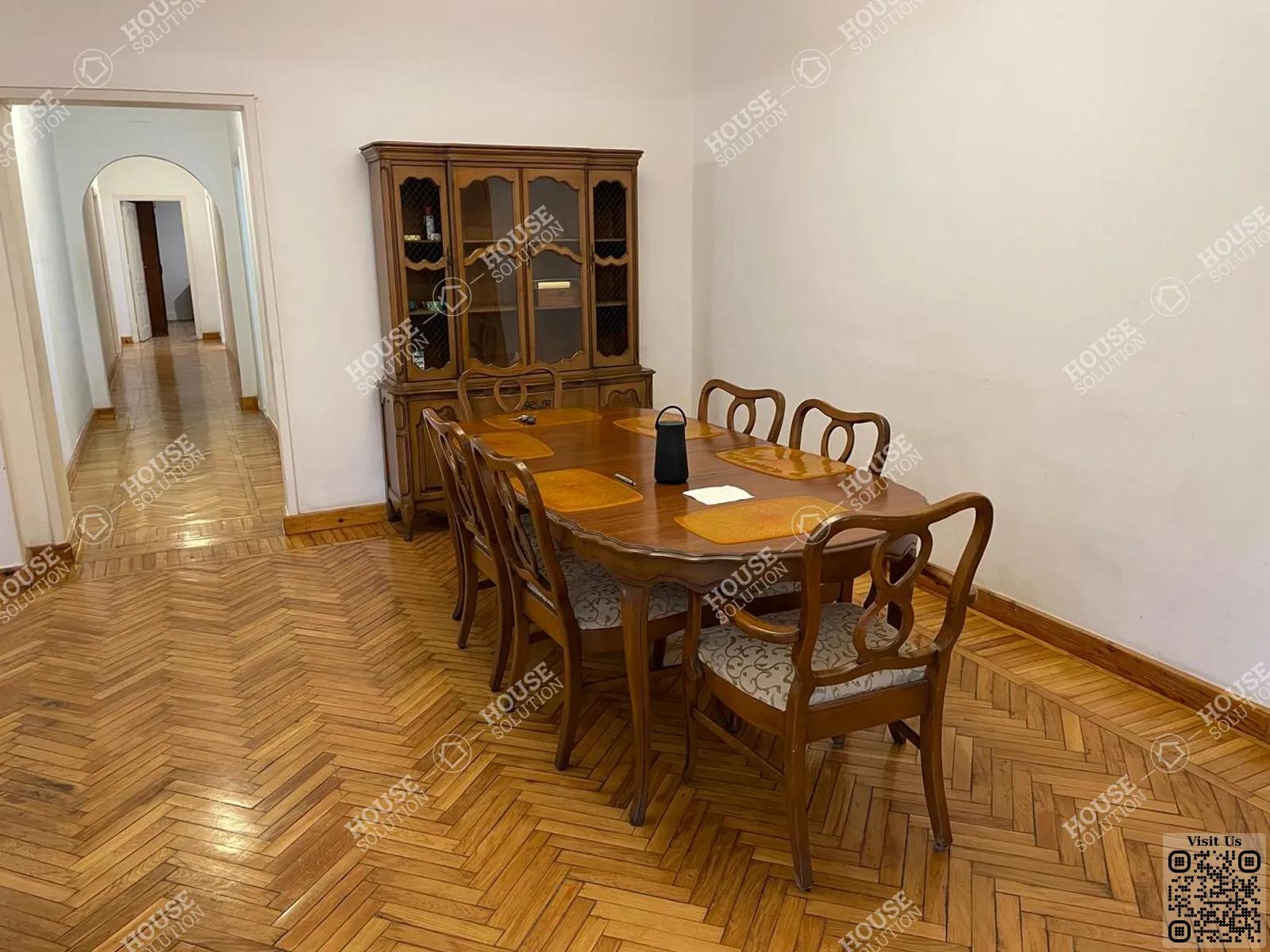 DINING AREA @ Apartments For Rent In Maadi Maadi Sarayat Area: 160 m² consists of 3 Bedrooms 3 Bathrooms Furnished 5 stars #6098-2