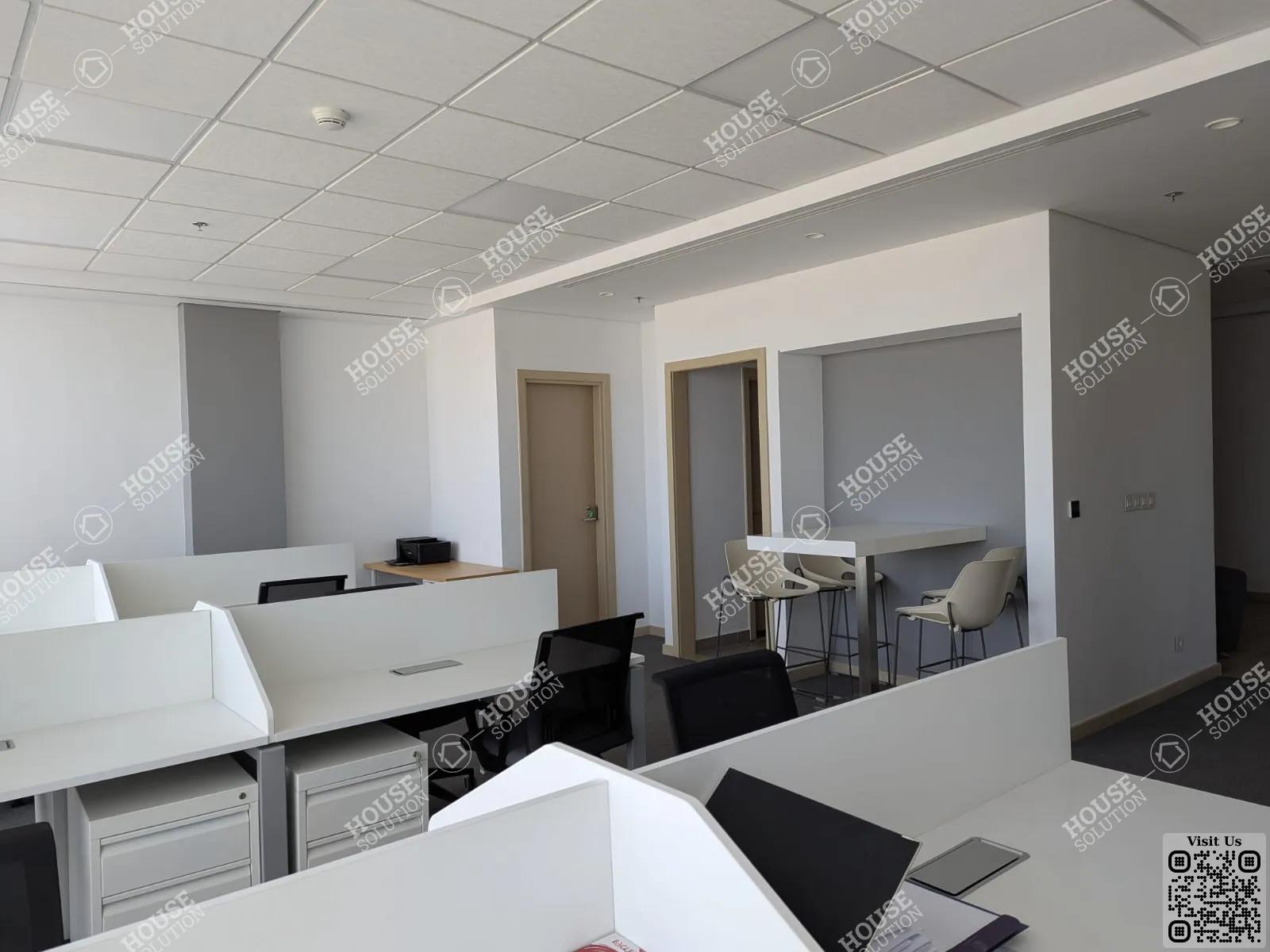 RECEPTION  @ Office spaces For Rent In New Cairo Cairo Festival City Al-Futtaim Area: 151 m² consists of 3 Bedrooms 1 Bathrooms Modern furnished 5 stars #6099-1