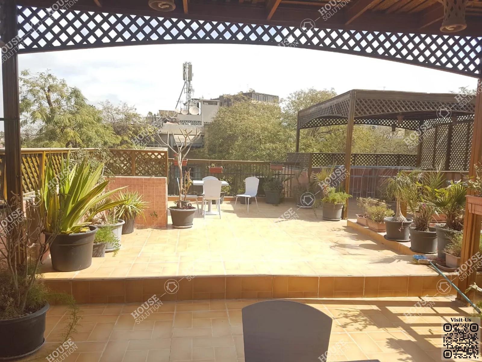 TERRACE  @ Penthouses For Rent In Maadi Old Maadi Area: 170 m² consists of 3 Bedrooms 3 Bathrooms Furnished 5 stars #6102-0