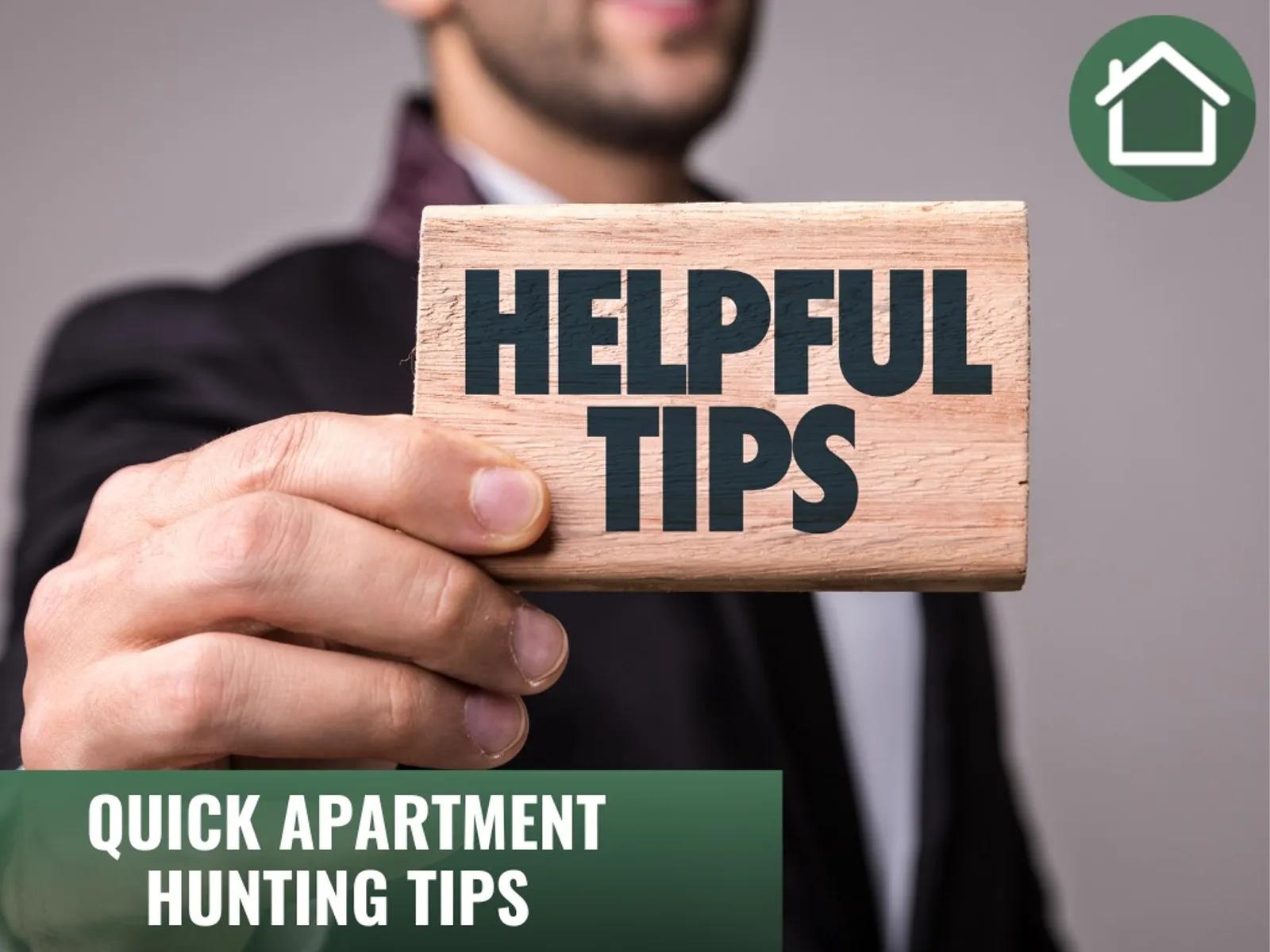 QUICK APARTMENT HUNTING TIPS - #211 - article image