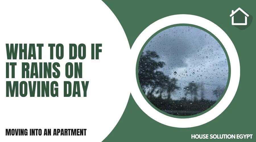 WHAT TO DO IF IT RAINS ON MOVING DAY  - #228 - article image