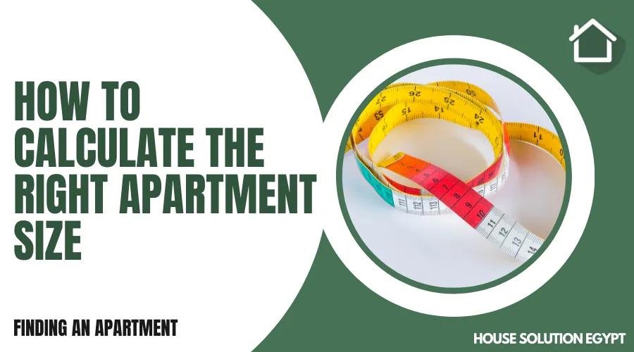 HOW TO CALCULATE THE RIGHT APARTMENT SIZE - #242 - article image
