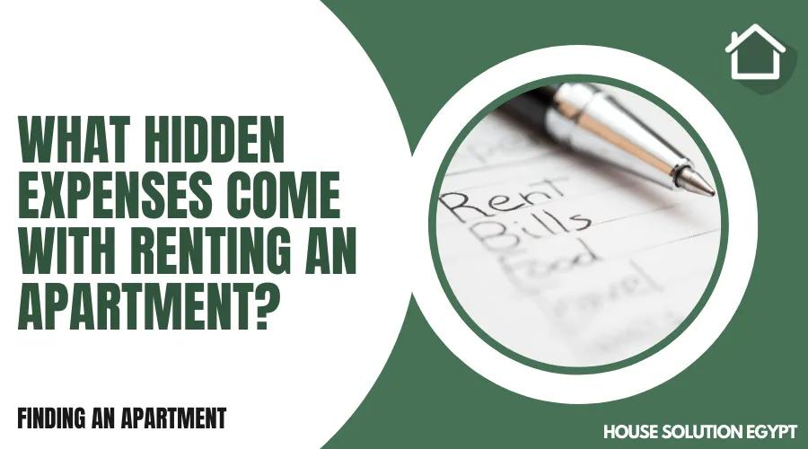 WHAT HIDDEN EXPENSES COME WITH RENTING AN APARTMENT?  - #283 - article image