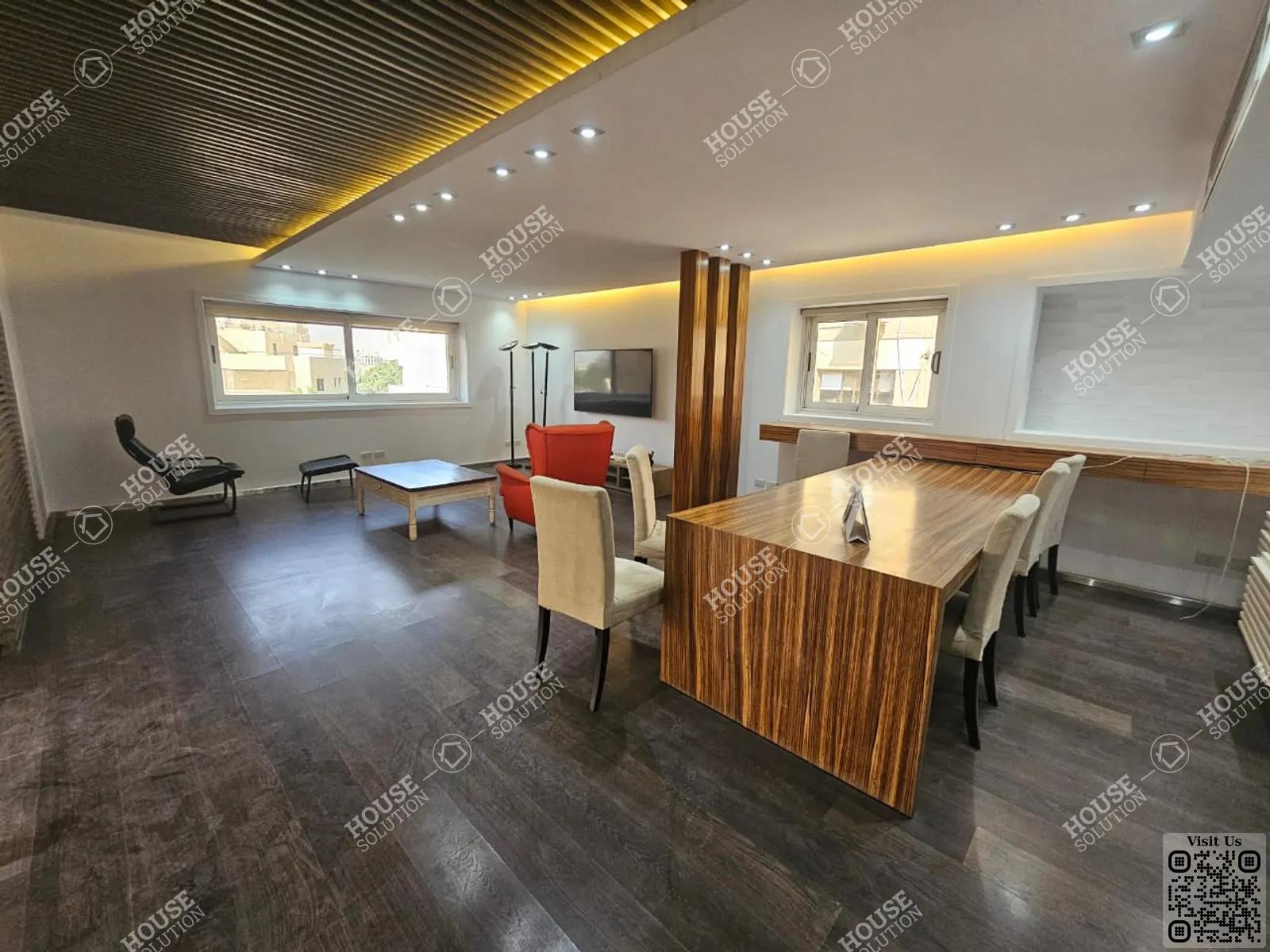 RECEPTION  @ Apartments For Rent In Maadi Maadi Degla Area: 280 m² consists of 4 Bedrooms 5 Bathrooms Modern furnished 5 stars #2504-0
