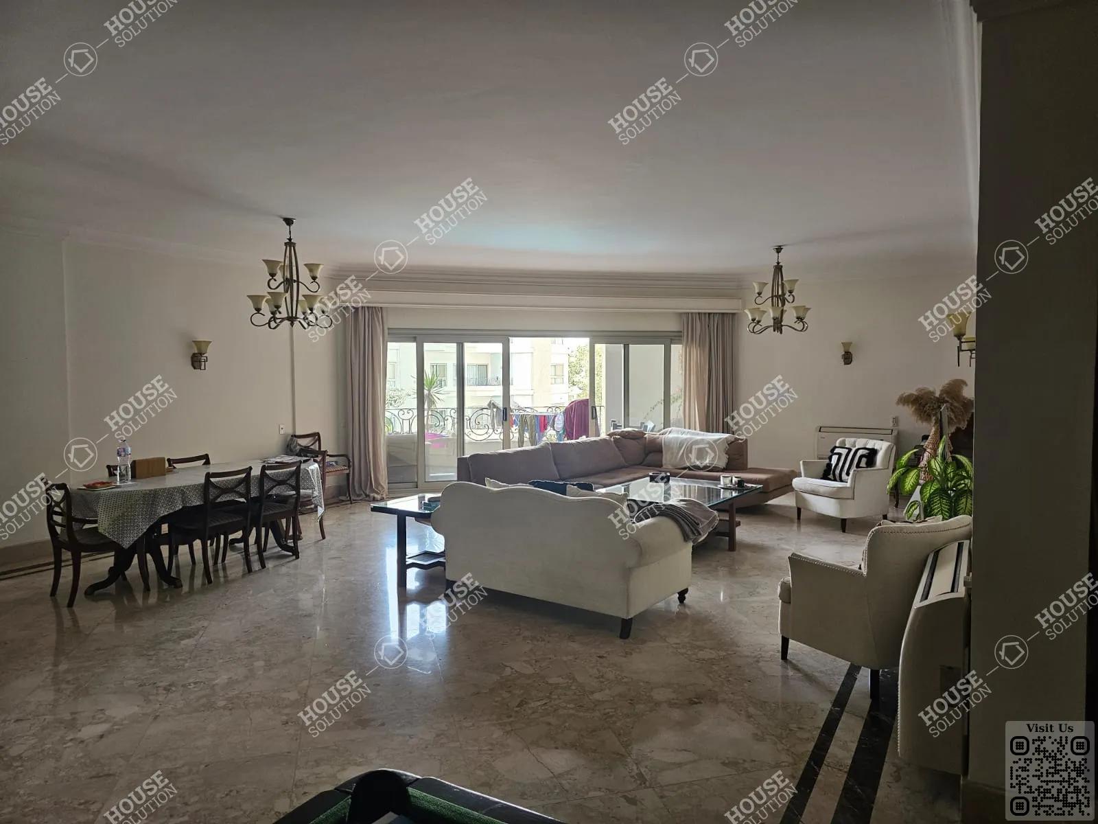 RECEPTION  @ Apartments For Rent In Maadi Maadi Sarayat Area: 360 m² consists of 4 Bedrooms 5 Bathrooms Modern furnished 5 stars #2616-0