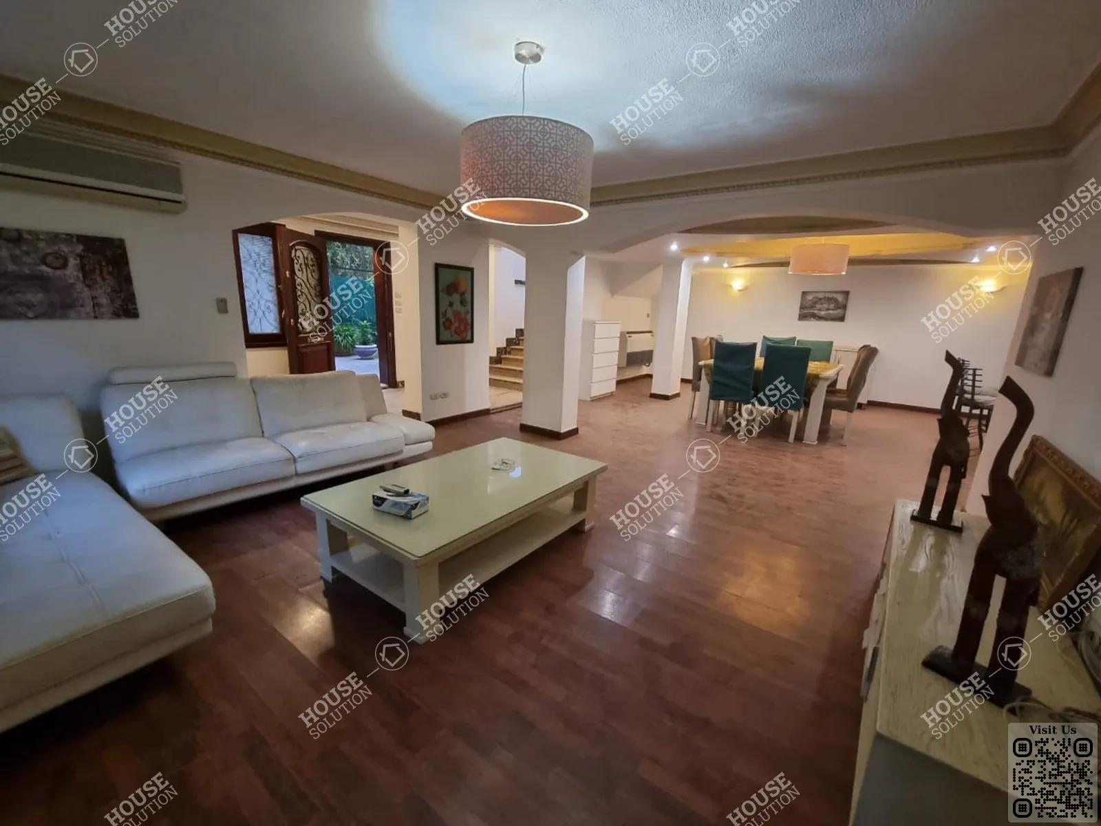 RECEPTION  @ Ground Floors For Rent In Maadi Maadi Sarayat Area: 400 m² consists of 3 Bedrooms 3 Bathrooms Modern furnished 5 stars #2866-1
