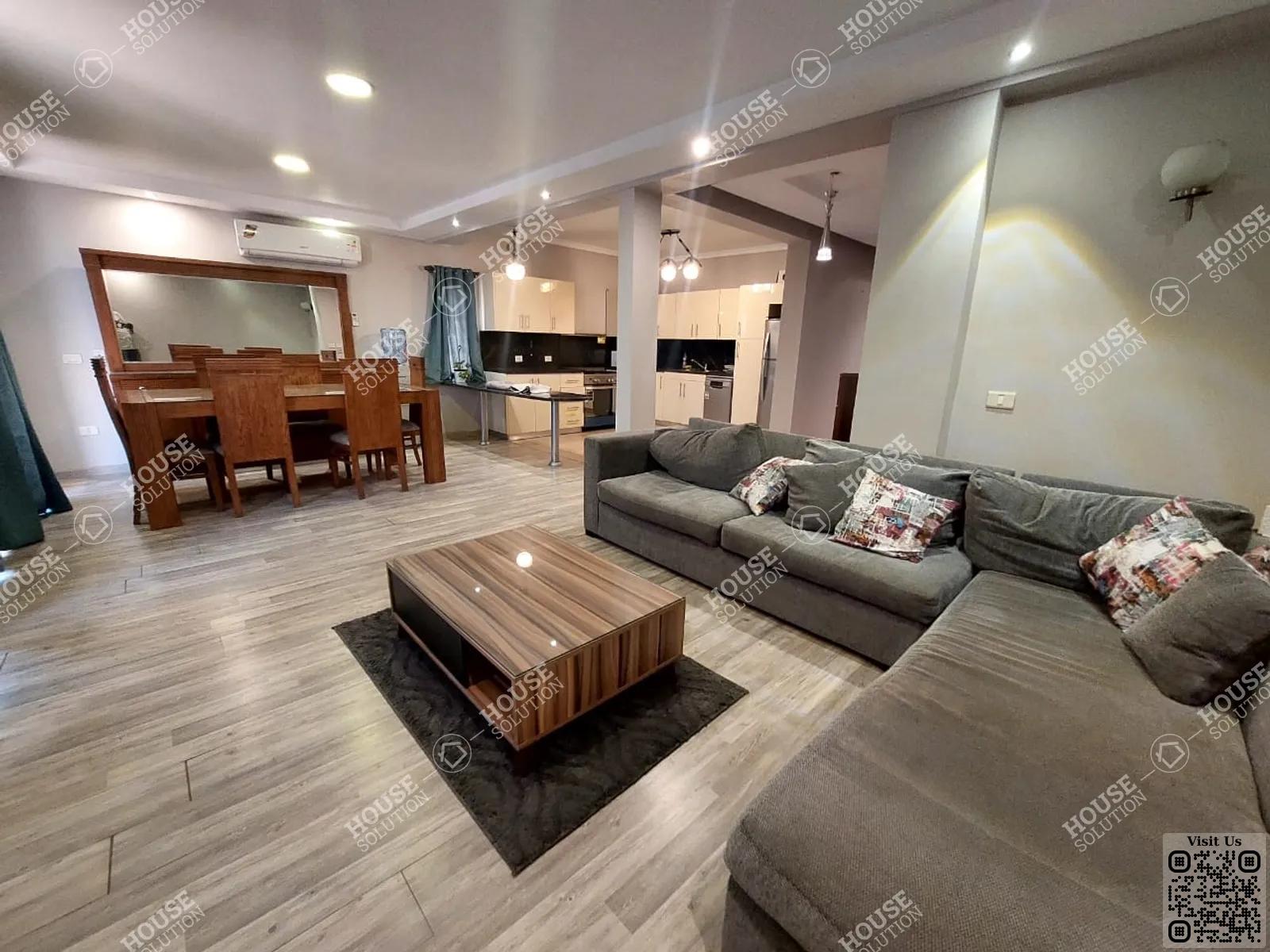 RECEPTION  @ Penthouses For Rent In Maadi Maadi Sarayat Area: 200 m² consists of 3 Bedrooms 2 Bathrooms Furnished 5 stars #2985-0