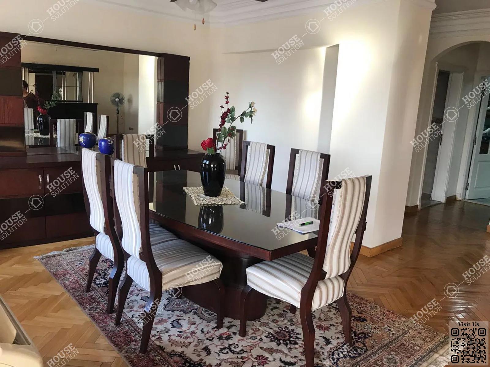 DINING AREA @ Apartments For Rent In Maadi Maadi Sarayat Area: 300 m² consists of 4 Bedrooms 4 Bathrooms Furnished 5 stars #3138-2