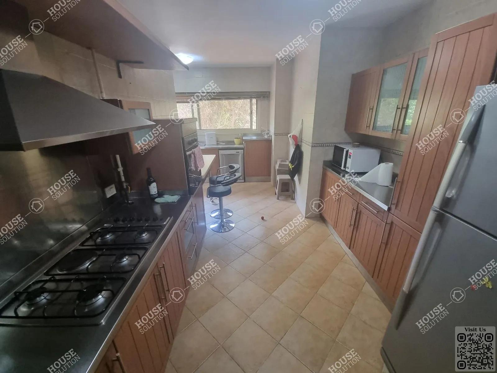 KITCHEN  @ Apartments For Rent In Maadi Maadi Sarayat Area: 350 m² consists of 4 Bedrooms 4 Bathrooms Modern furnished 5 stars #3142-0