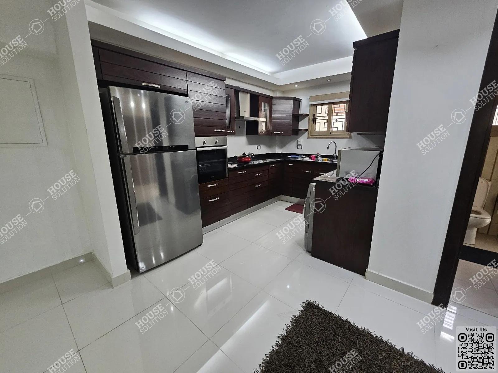 KITCHEN  @ Villas For Rent In Maadi Maadi Sarayat Area: 300 m² consists of 3 Bedrooms 3 Bathrooms Modern furnished 5 stars #3280-1